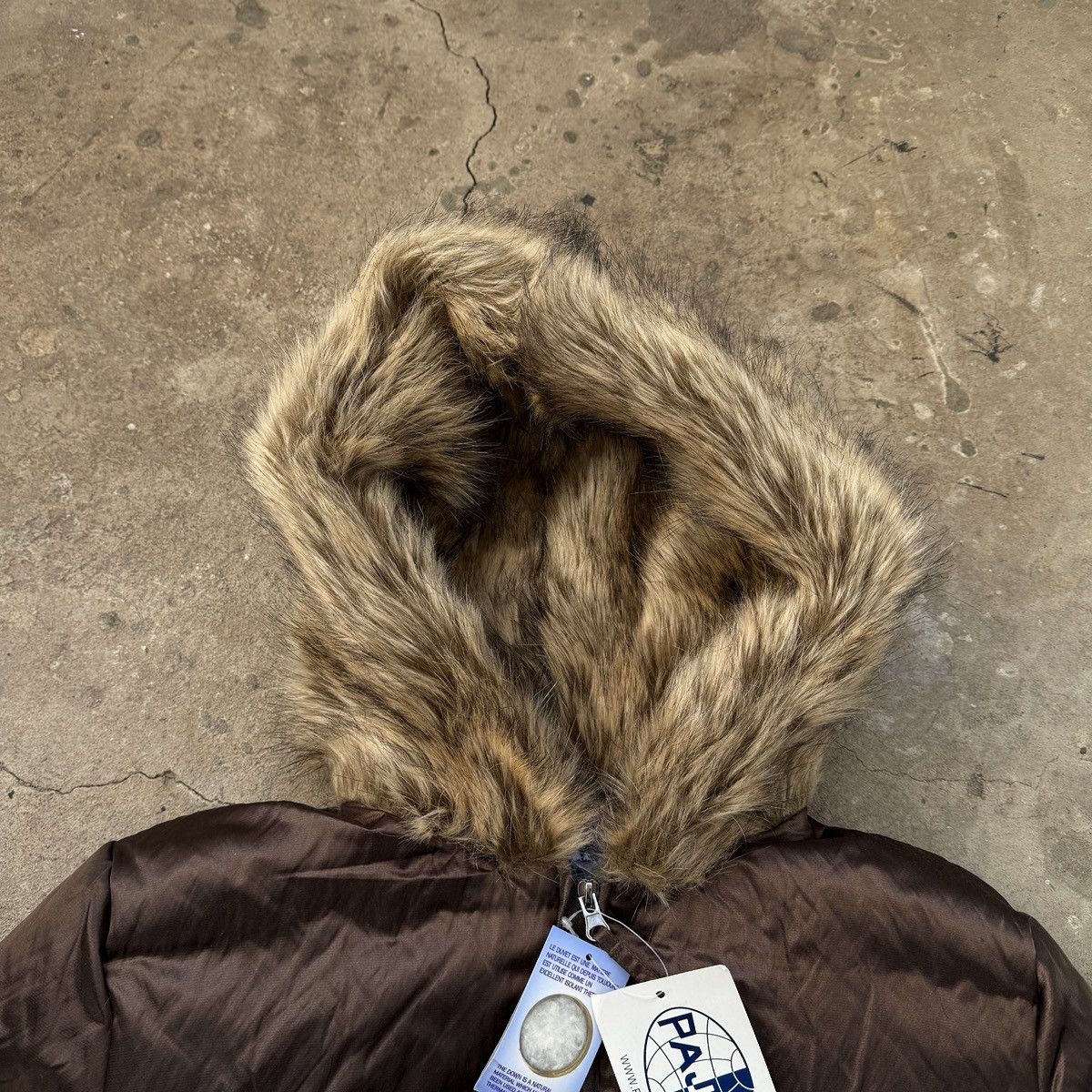 If Six Was Nine Vintage Pajar Faux Fur Hood Metal Nylon Down Bomber jacket Size L / US 10 / IT 46 - 6 Thumbnail
