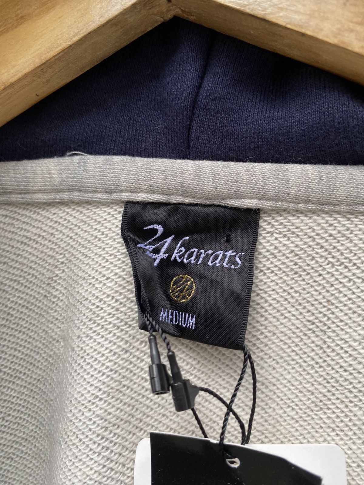 Other Rare 24 Karats Big Logo Zip Hoodie Size US M / EU 48-50 / 2 - 8 Thumbnail