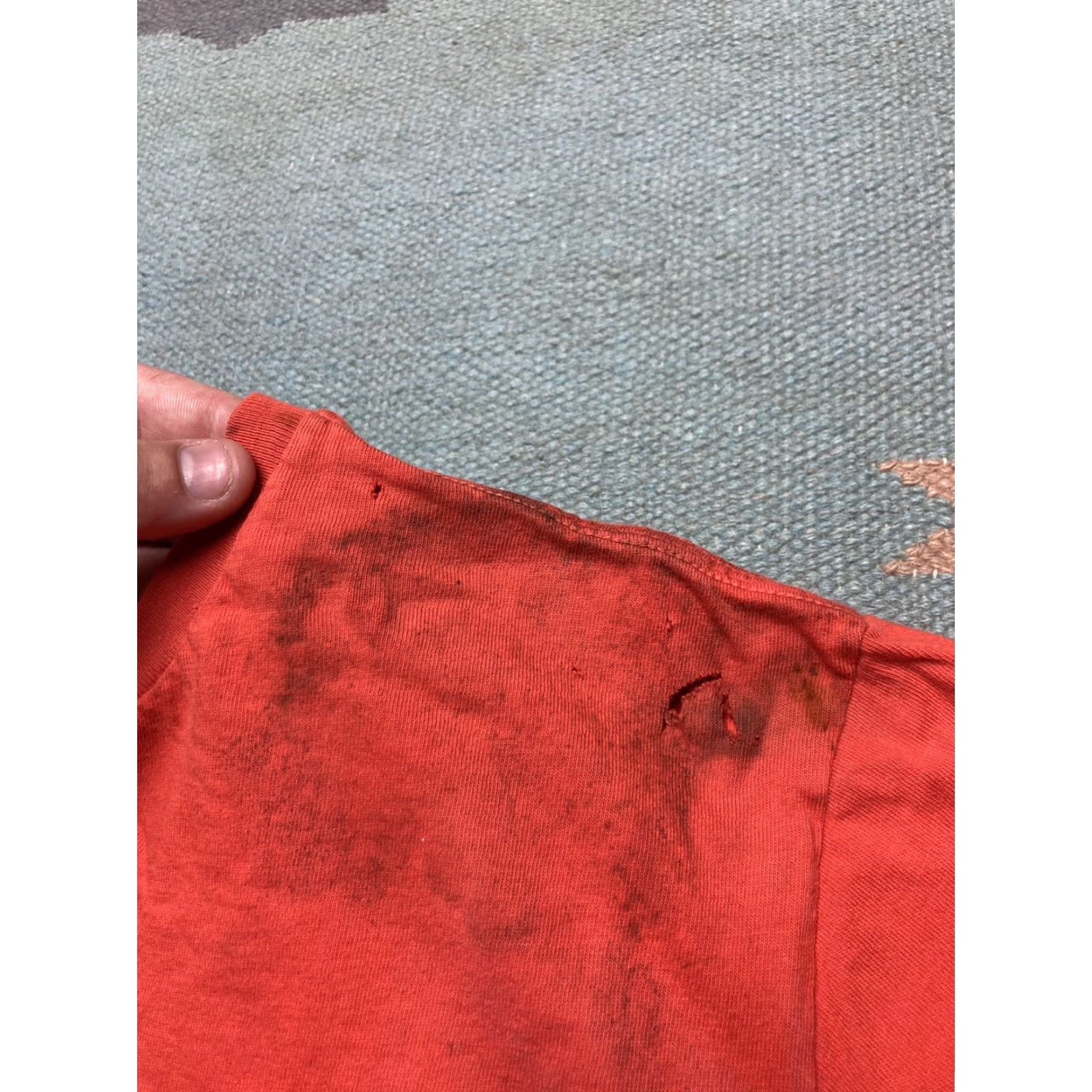 Ralph Lauren VINTAGE Ralph Lauren polo sport graphic t shirt y2k distressed spell out small Men Shirt S Orange Sports Mens Size US S / EU 44-46 / 1 - 6 Thumbnail