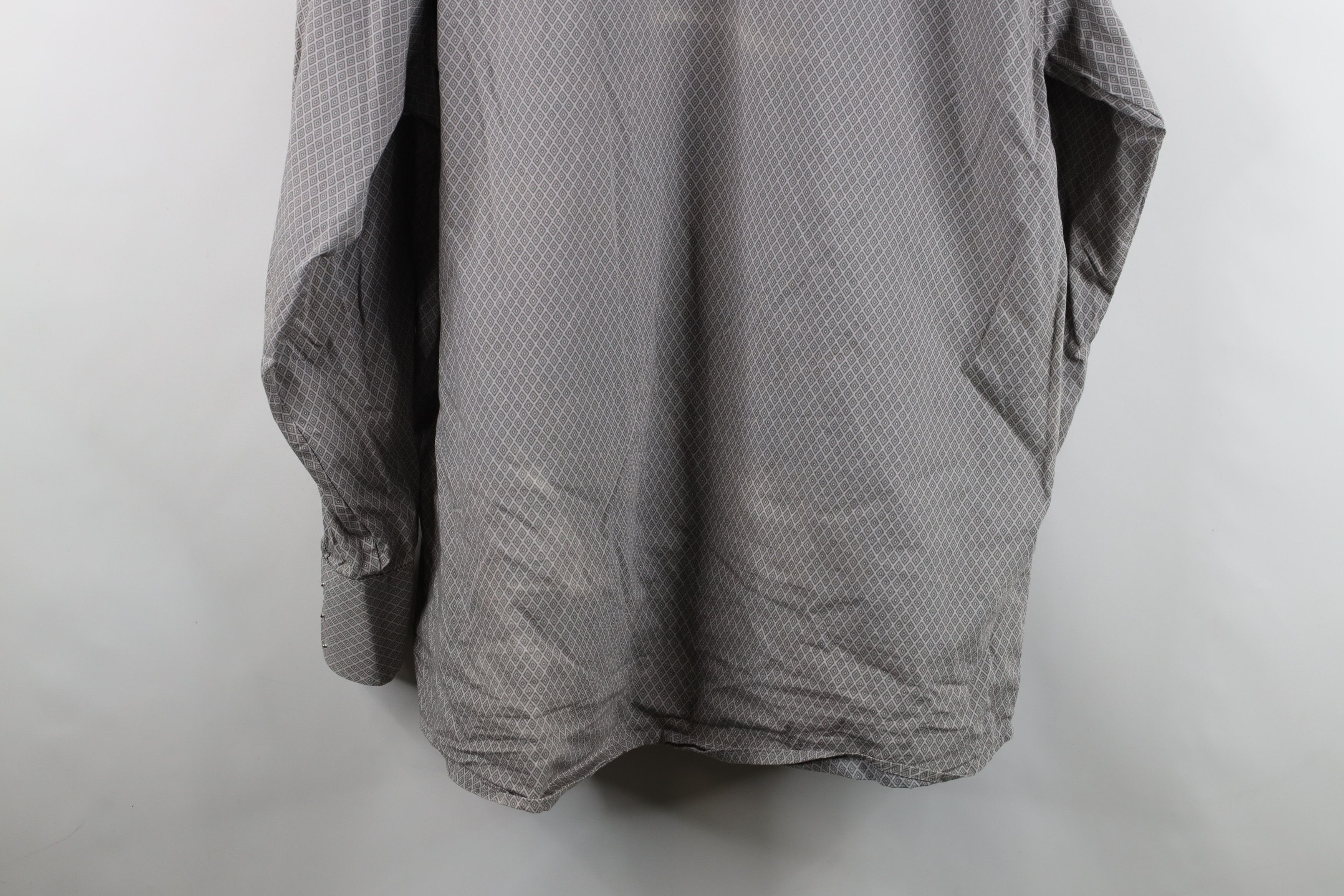 Vintage Jack Daniels x Wrangler Diamond Western Cowboy Button Shirt Size US XXL / EU 58 / 5 - 15 Thumbnail