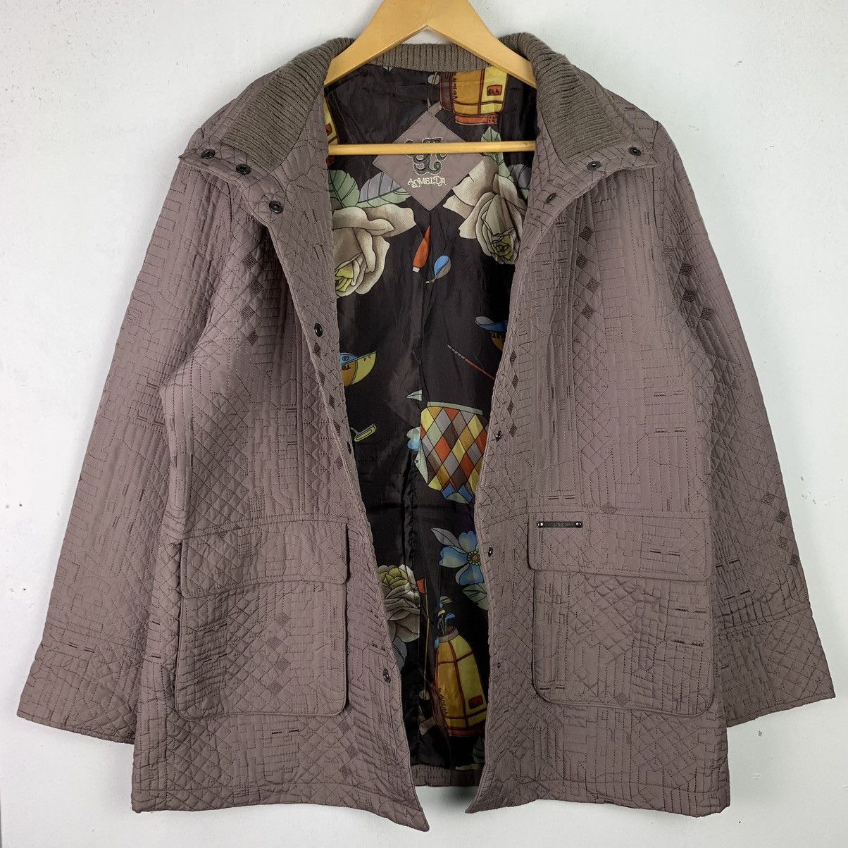 Designer × Japanese Brand × Vintage Vintage Japanese Brand St. Almeida Quilted Jacket Size US L / EU 52-54 / 3 - 13 Thumbnail