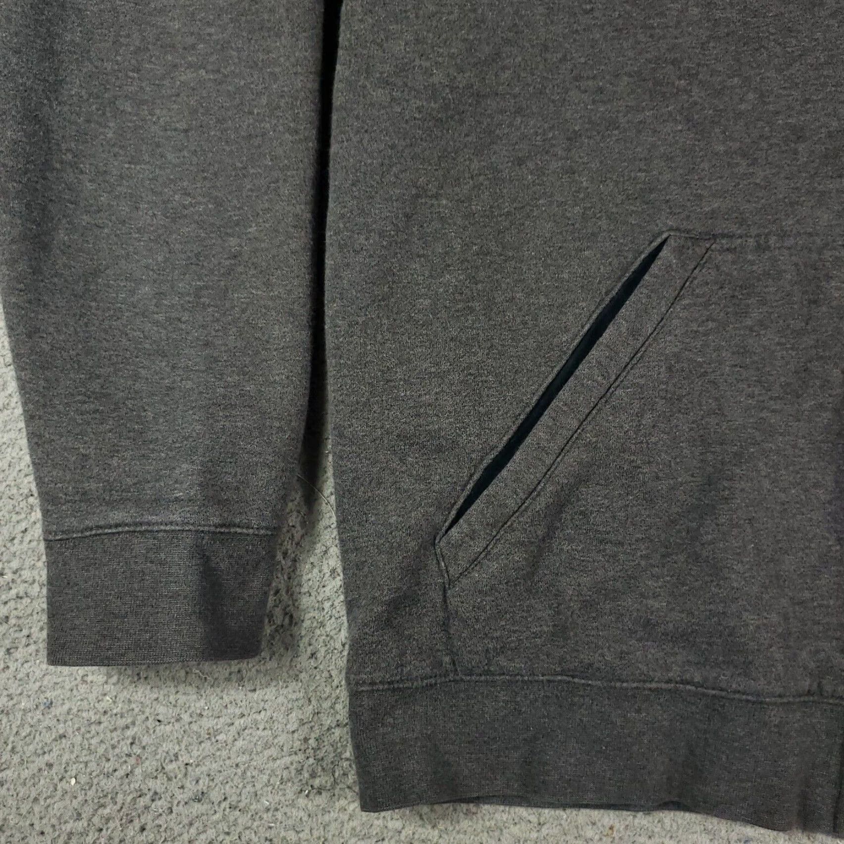 Nike VINTAGE Nike Men Hoodie Full Zip XL Gray Sweatshirt 90s Sports Fashion Size US XL / EU 56 / 4 - 3 Thumbnail