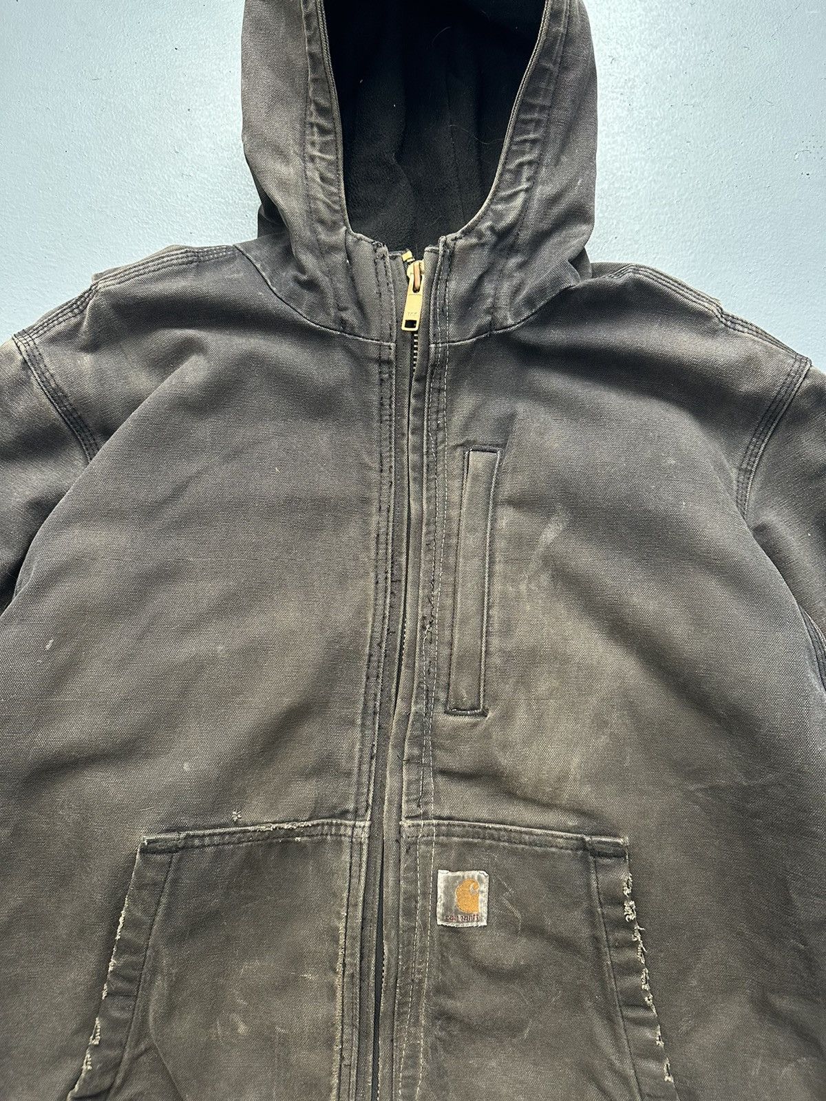 Carhartt Distressed Vintage Carhartt Jacket Size US L / EU 52-54 / 3 - 3 Thumbnail