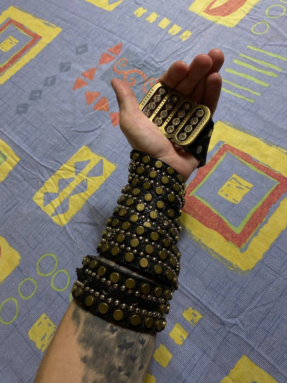 Japanese Brand Y2K Vintage Belt Punk Stars Japanese Hysteric Glamour Style Size ONE SIZE - 2 Thumbnail