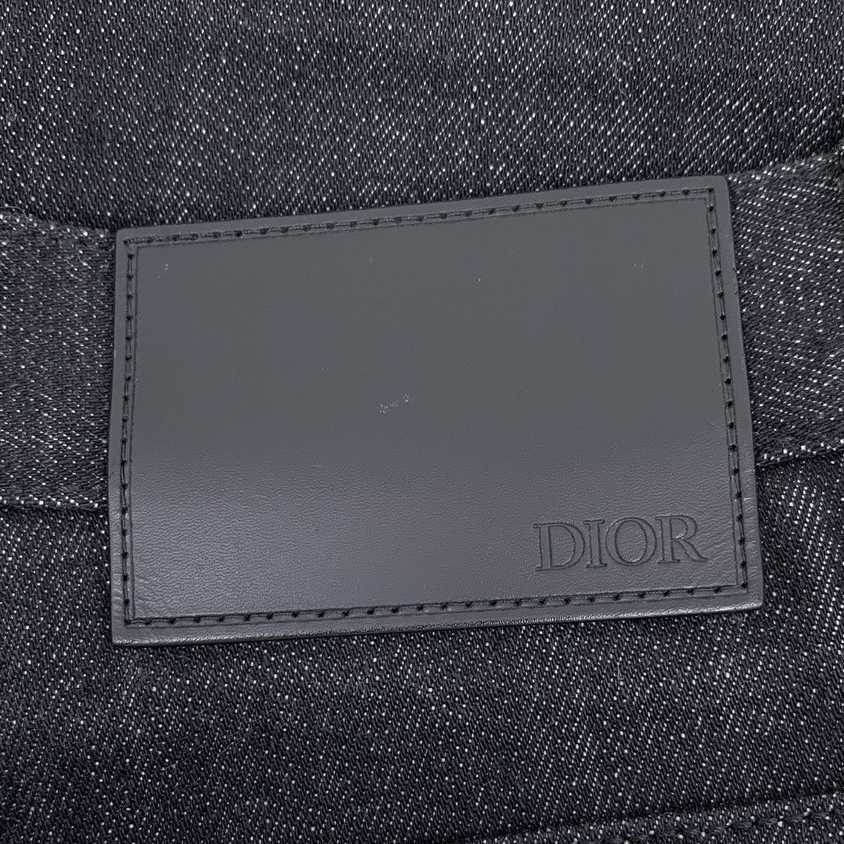 Dior Dior Grey Inner All-over Logo Print Denim Casual Pants K26WX Size 28" / US 6 / IT 42 - 6 Thumbnail