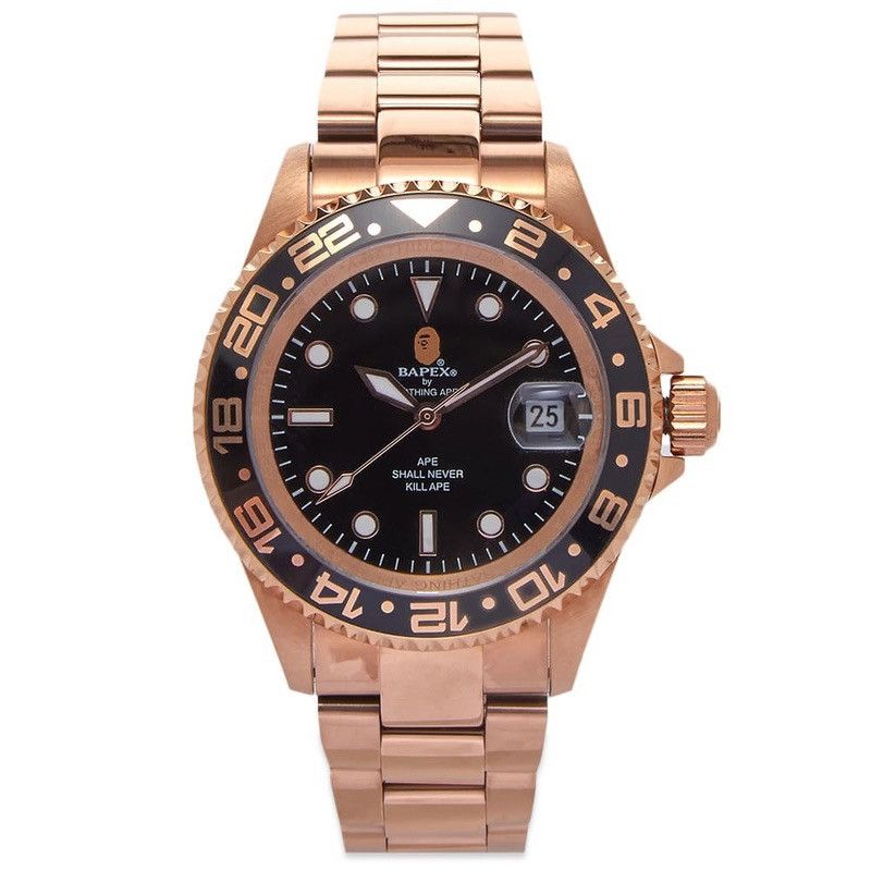 Bape Bape ‘Type 2’ Bapex Gold / Black Watch Size ONE SIZE - 1 Thumbnail
