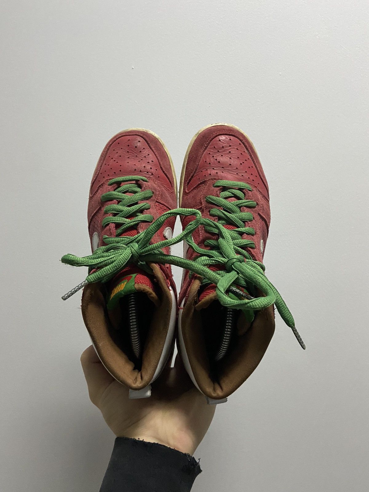 Nike × Vintage Nike SB hi top sneakers vintage skate Size US 7.5 / EU 40-41 - 9 Thumbnail