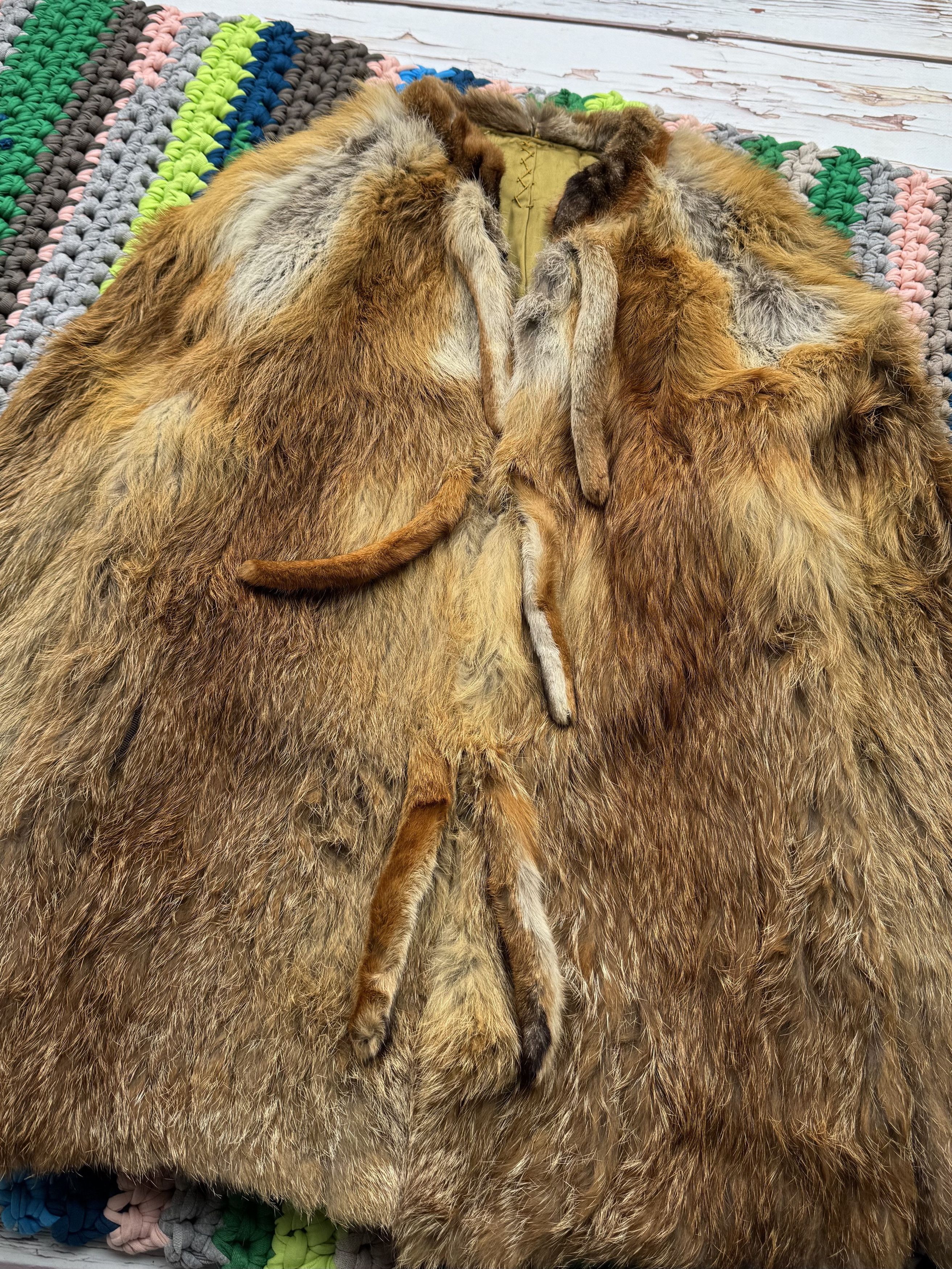 Japanese Brand Vintage Real Fur Jacket (D15) Size M / US 6-8 / IT 42-44 - 4 Thumbnail