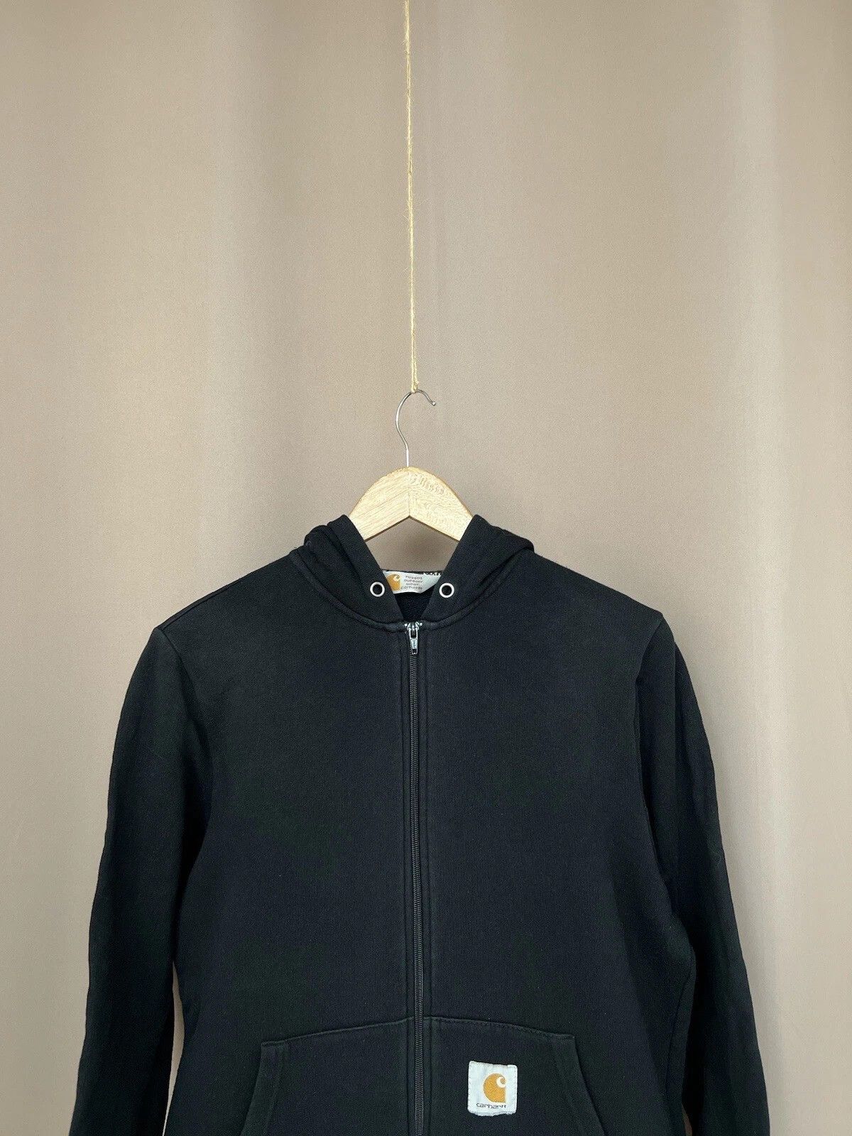 Carhartt Carhartt Car-Lux Thermo Hoodie Mens Size S/M Full Zip Black Size US S / EU 44-46 / 1 - 2 Thumbnail