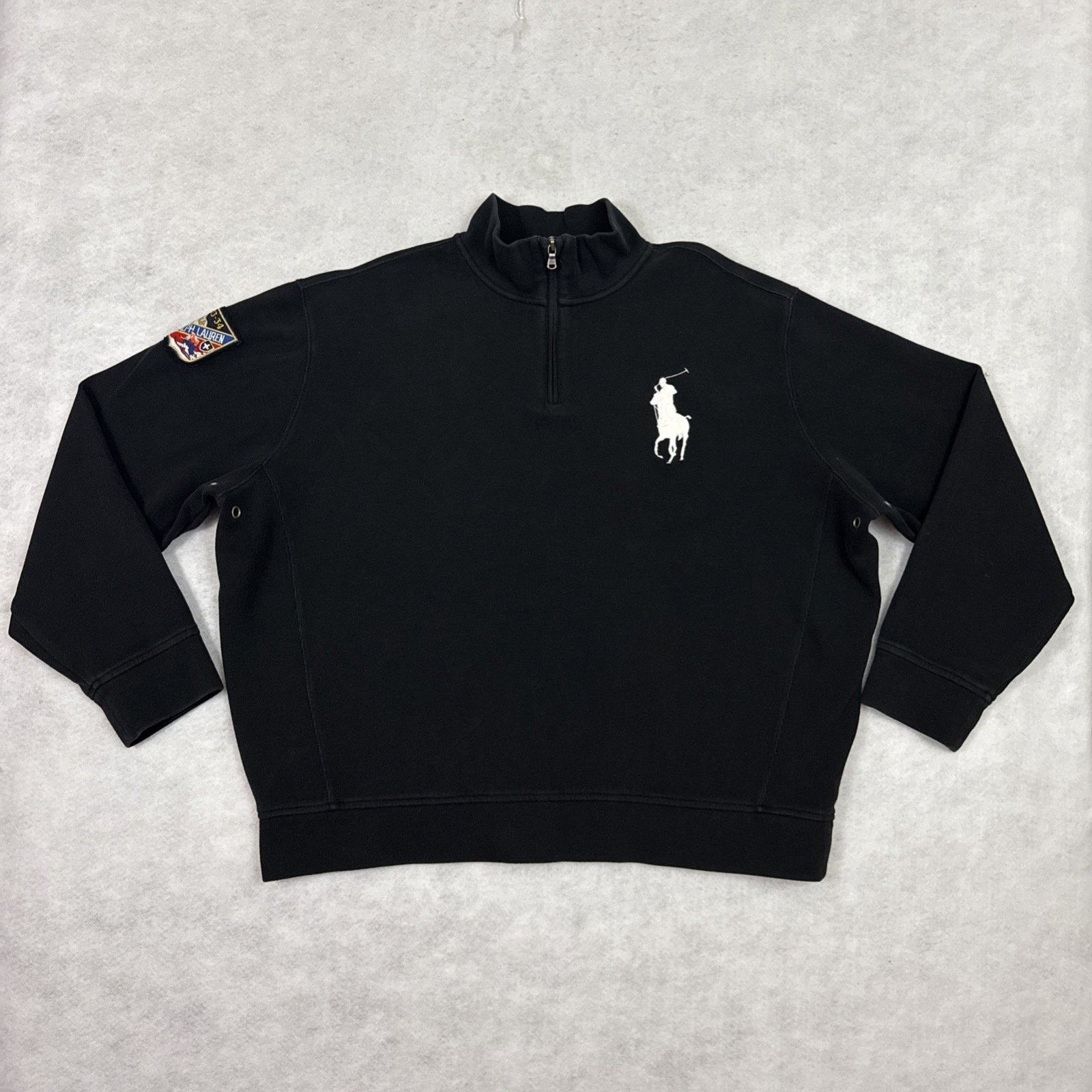 Polo Ralph Lauren Polo Ralph Lauren Sweatshirt Mens XXL 1/4 Zip Ski Patch Size US XXL / EU 58 / 5 - 3 Thumbnail