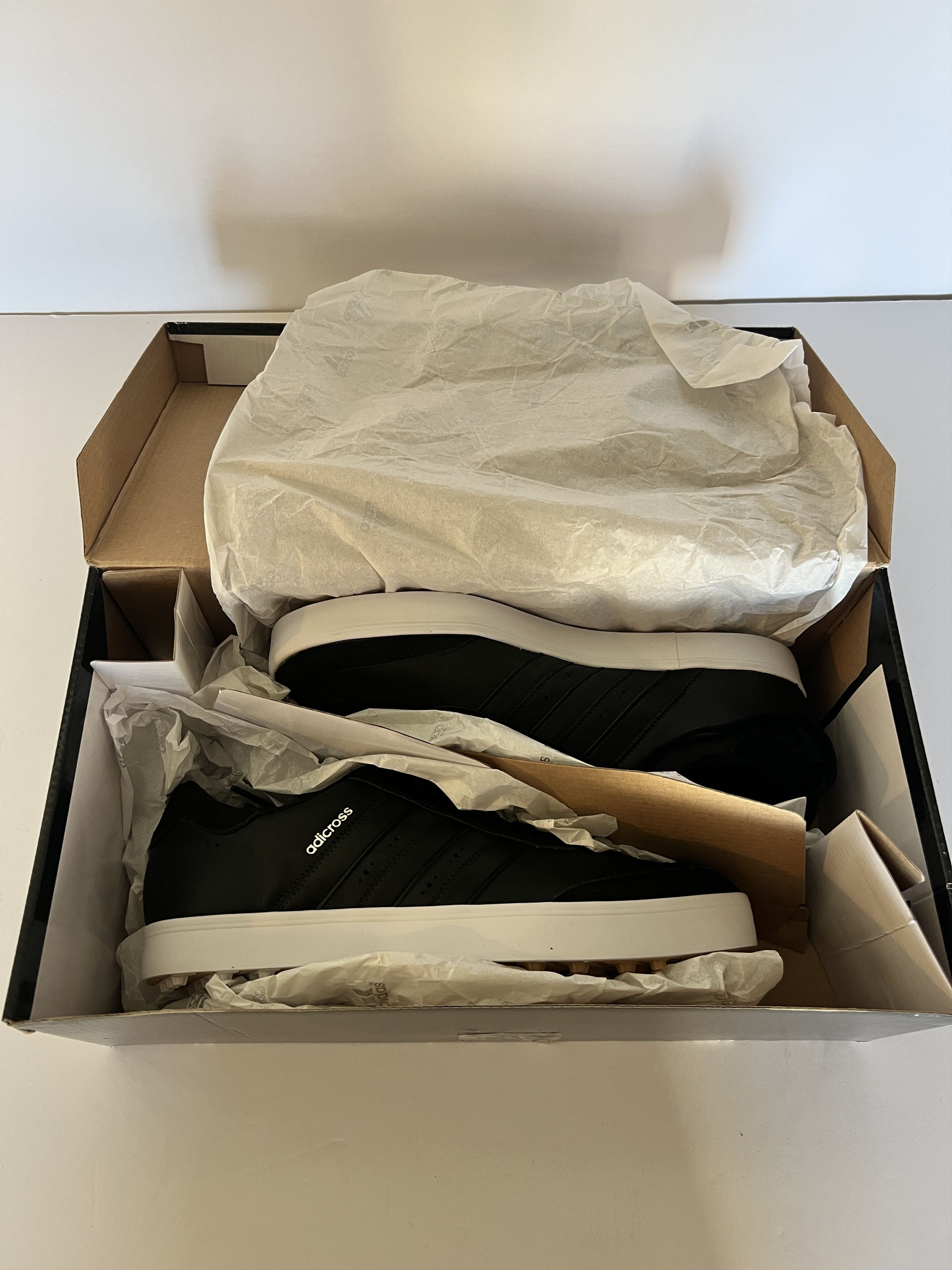 Adidas Adidas Adicross V Men's Golf Shoes Black US 8.5 NEW In Box Size US 8.5 / EU 41-42 - 2 Thumbnail