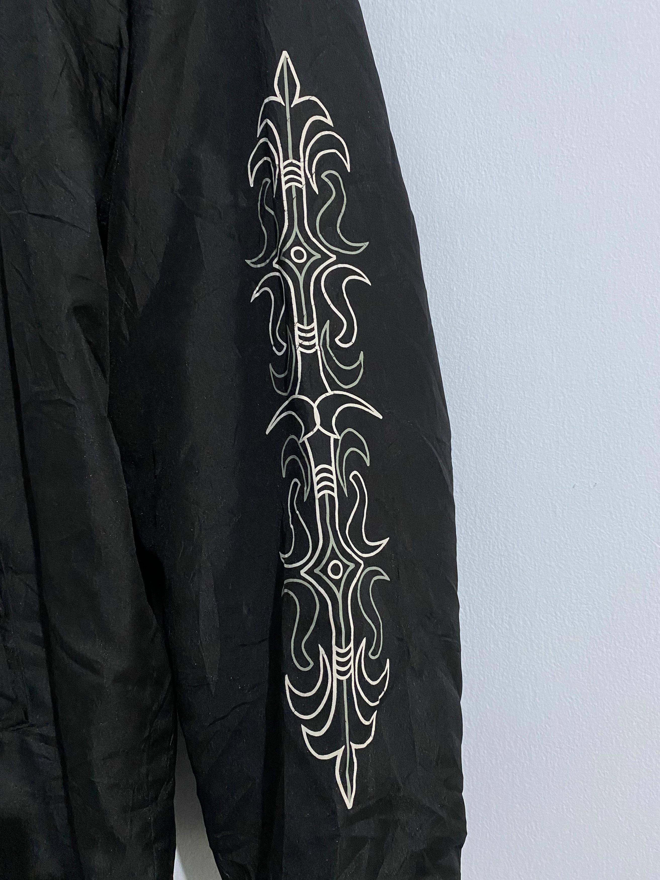 Japanese Brand Vintage DJ FREE Cross Logo Like Chrome Hearts Design Jacket Size US M / EU 48-50 / 2 - 3 Thumbnail