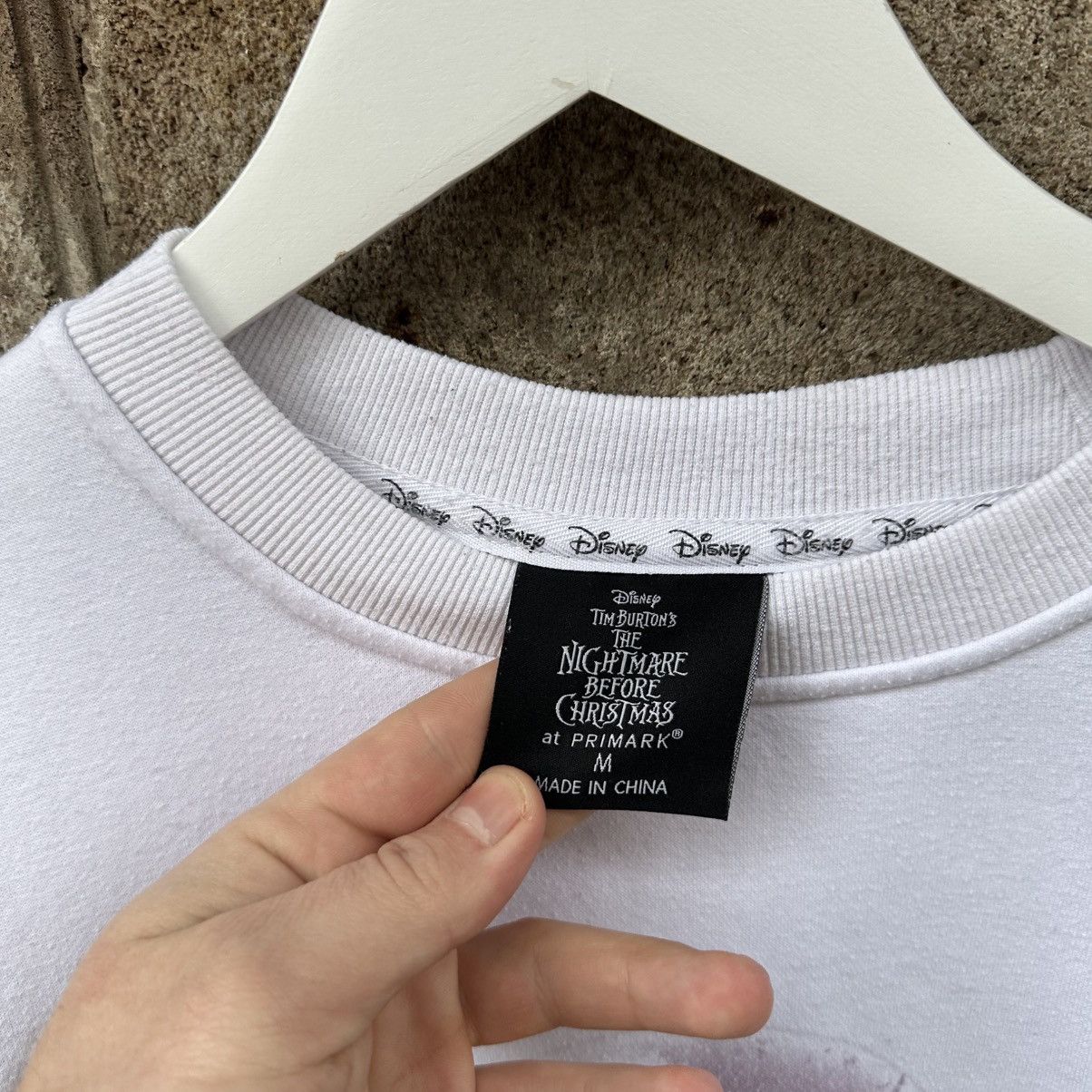 Disney VTG Nightmare Before Christmas Sweatshirt Big Logo Size M Y2 Size US M / EU 48-50 / 2 - 6 Thumbnail