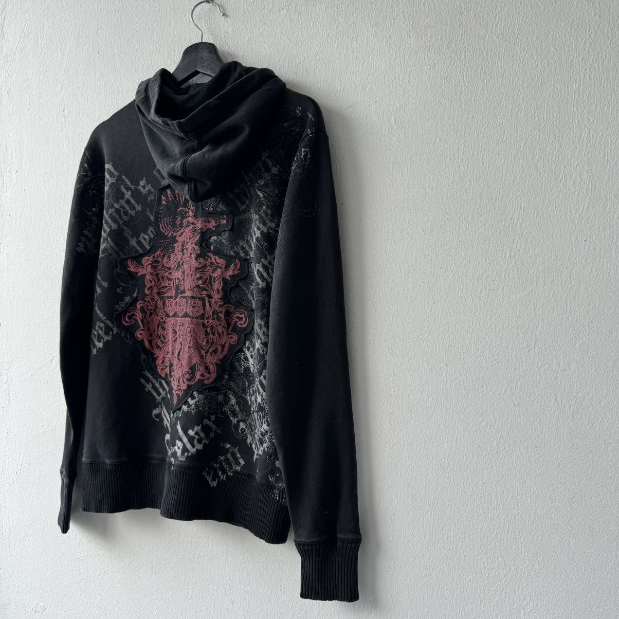 If Six Was Nine × Le Grande Bleu (L.G.B.) × Tornado Mart In The Attic Affliction Punk Hoodie Size US M / EU 48-50 / 2 - 9 Thumbnail