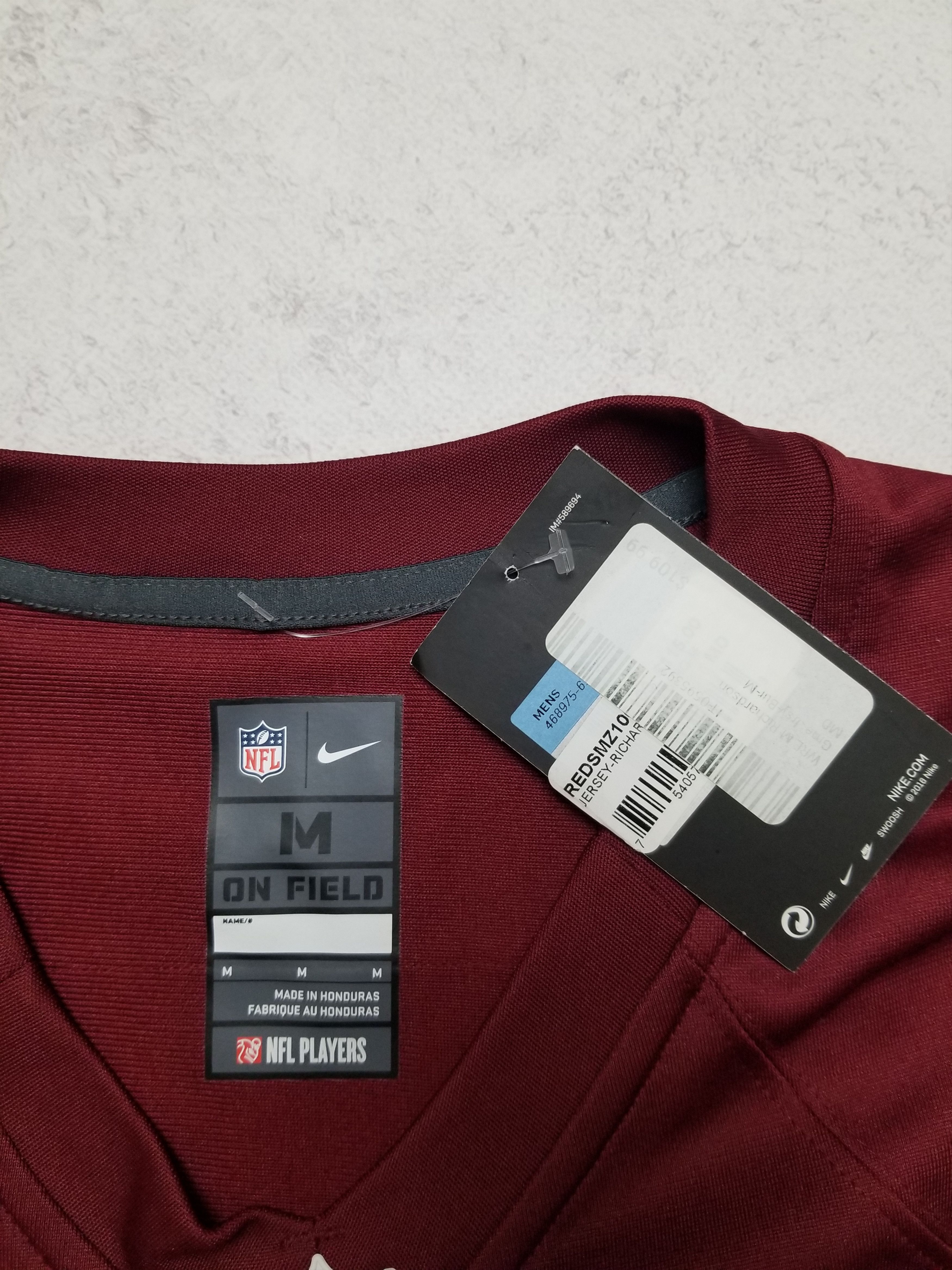 Nike Nike Washington Redskins Richardson #10 Burgundy NFL Jersey Size US M / EU 48-50 / 2 - 15 Thumbnail