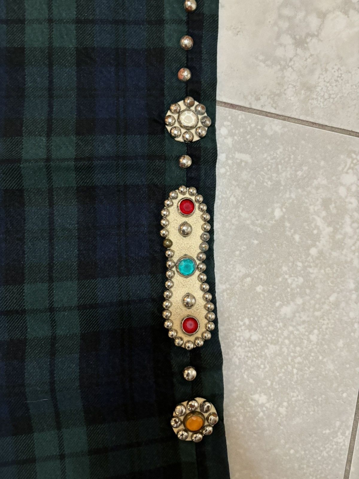 Kapital Rare FW14 1st release Kapital Kountry gemstone studded pants Size US 28 / EU 44 - 16 Thumbnail