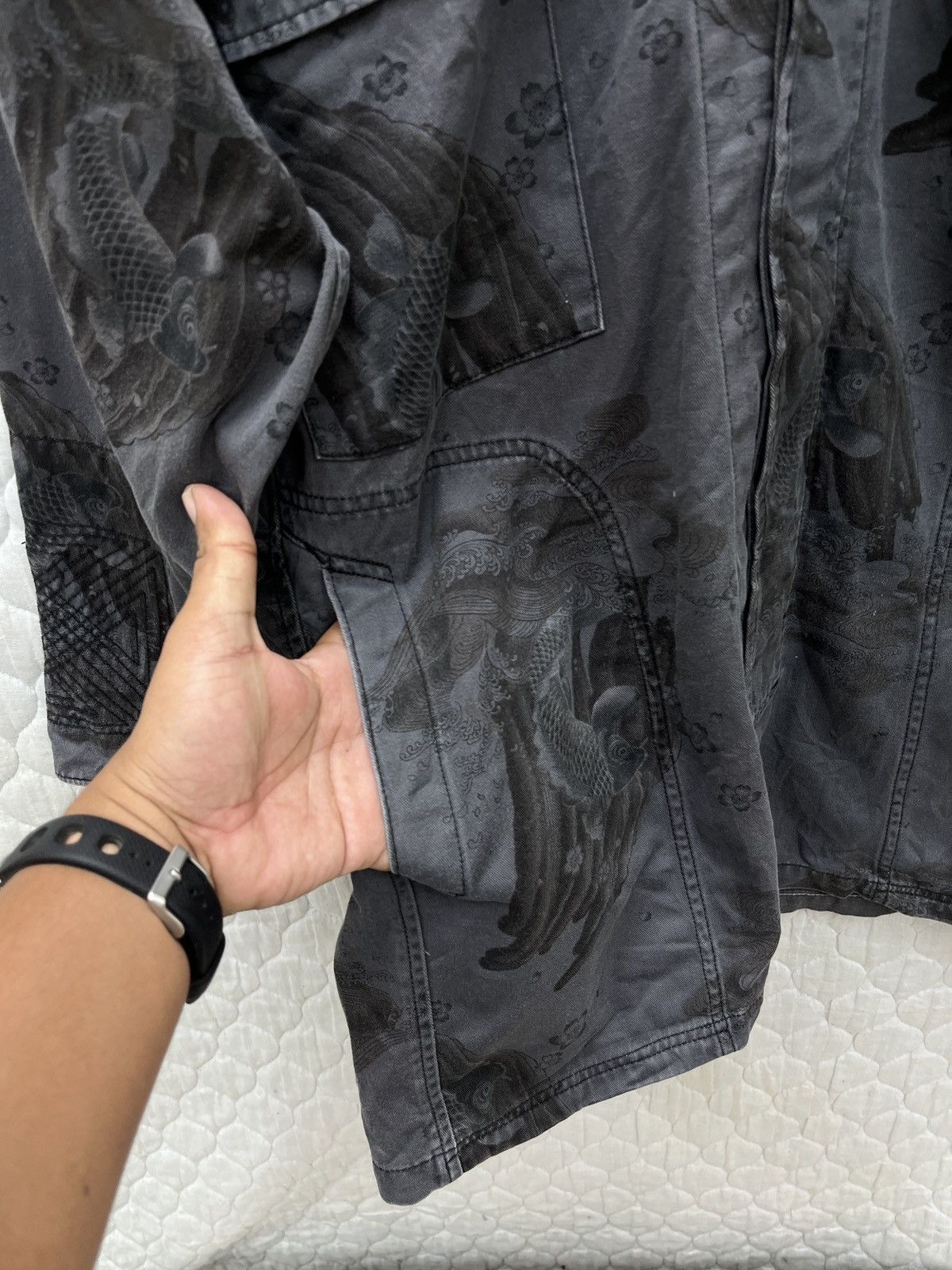 Japanese Brand × Vintage 🔥🔥🔥ARCHIVE TORAICHI SUKAJAN KOI FISH JACKET Size US S / EU 44-46 / 1 - 11 Thumbnail
