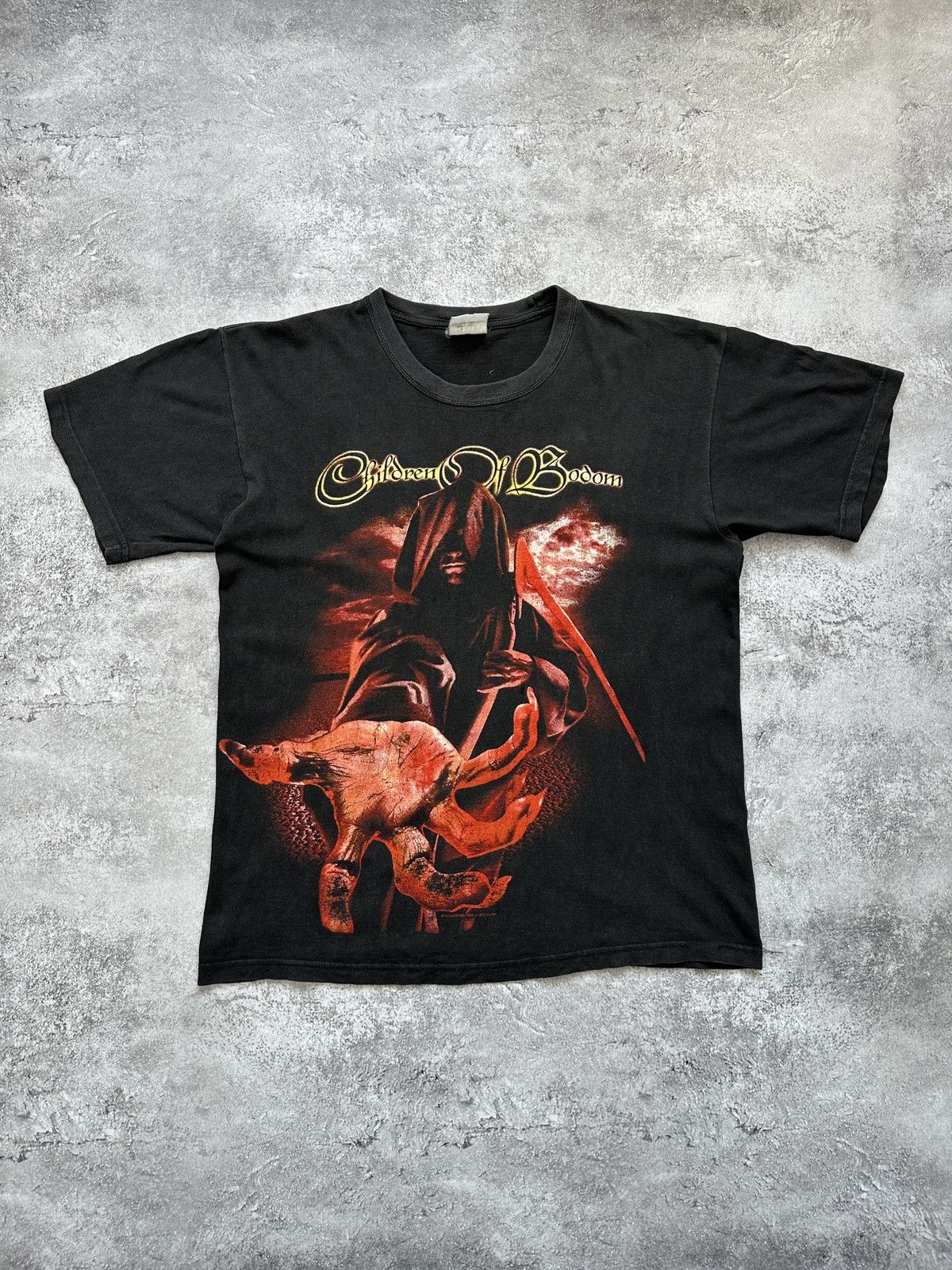 Band Tees Children of Bodom Vintage T-Shirt 2001 Band Tees Faded Size US M / EU 48-50 / 2 - 1 Thumbnail