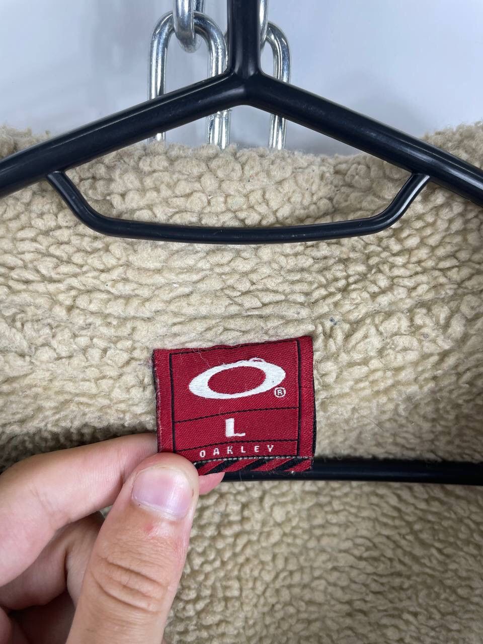 Oakley × Vintage Vintage Oakley Software Denim Sherpa Jacket Y2K Size US L / EU 52-54 / 3 - 11 Thumbnail