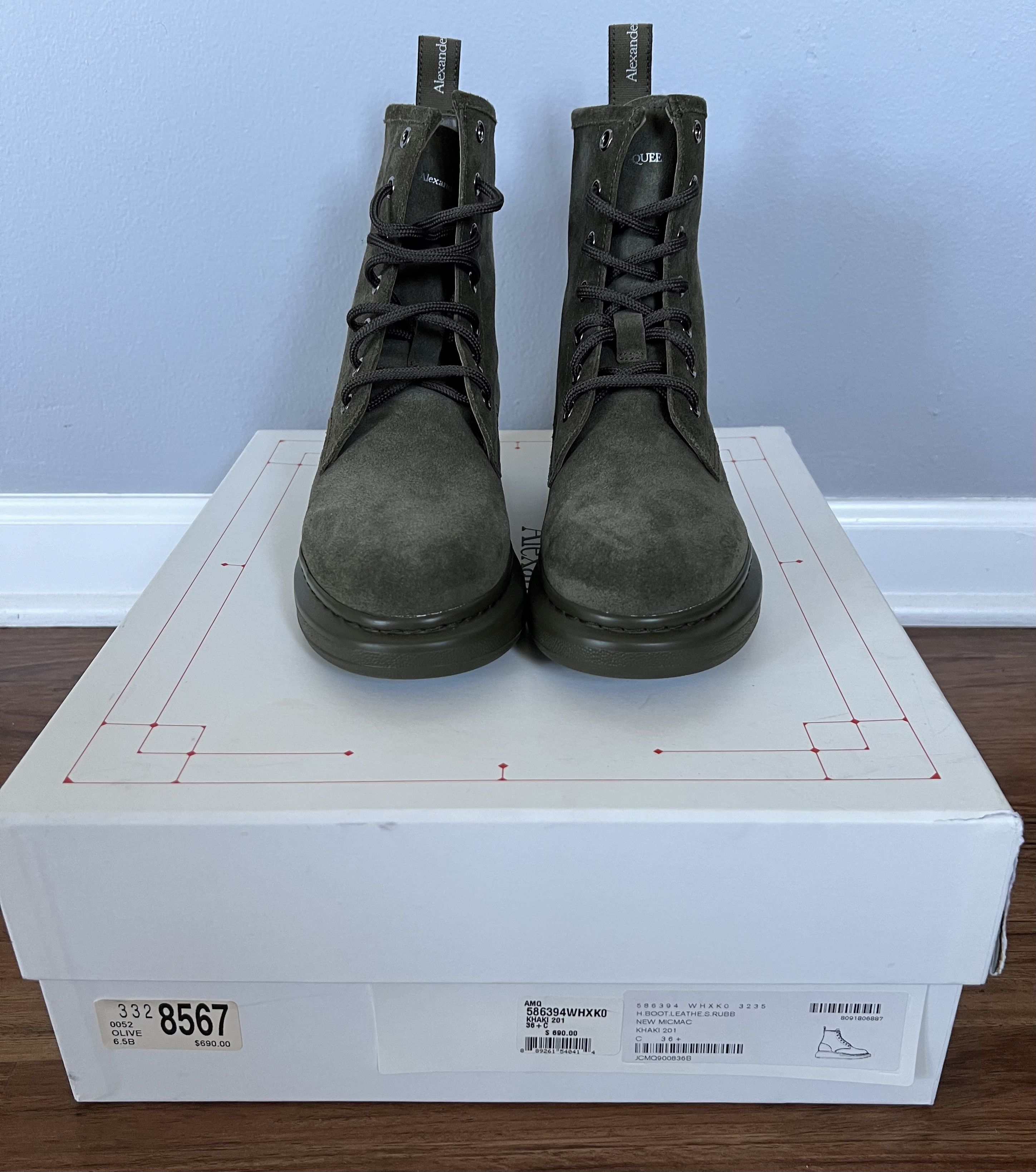 Alexander McQueen Vintage Women's Alexander McQueen Hybrid Lace up boots Size US 6.5 / IT 36.5 - 3 Thumbnail
