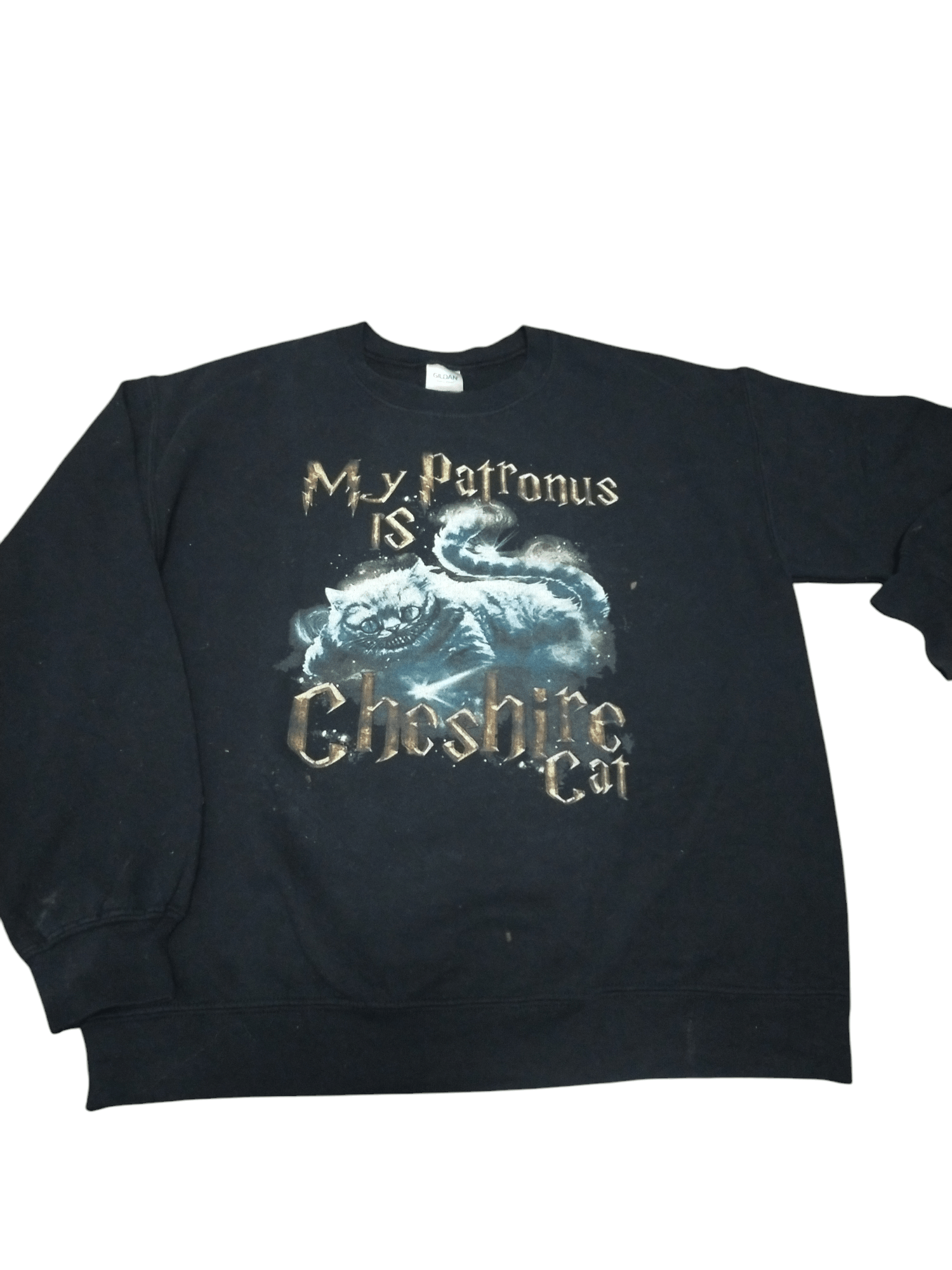Gildan × Vintage vintage my patronus is cheshire cat 'harry porter' Size US M / EU 48-50 / 2 - 1 Thumbnail