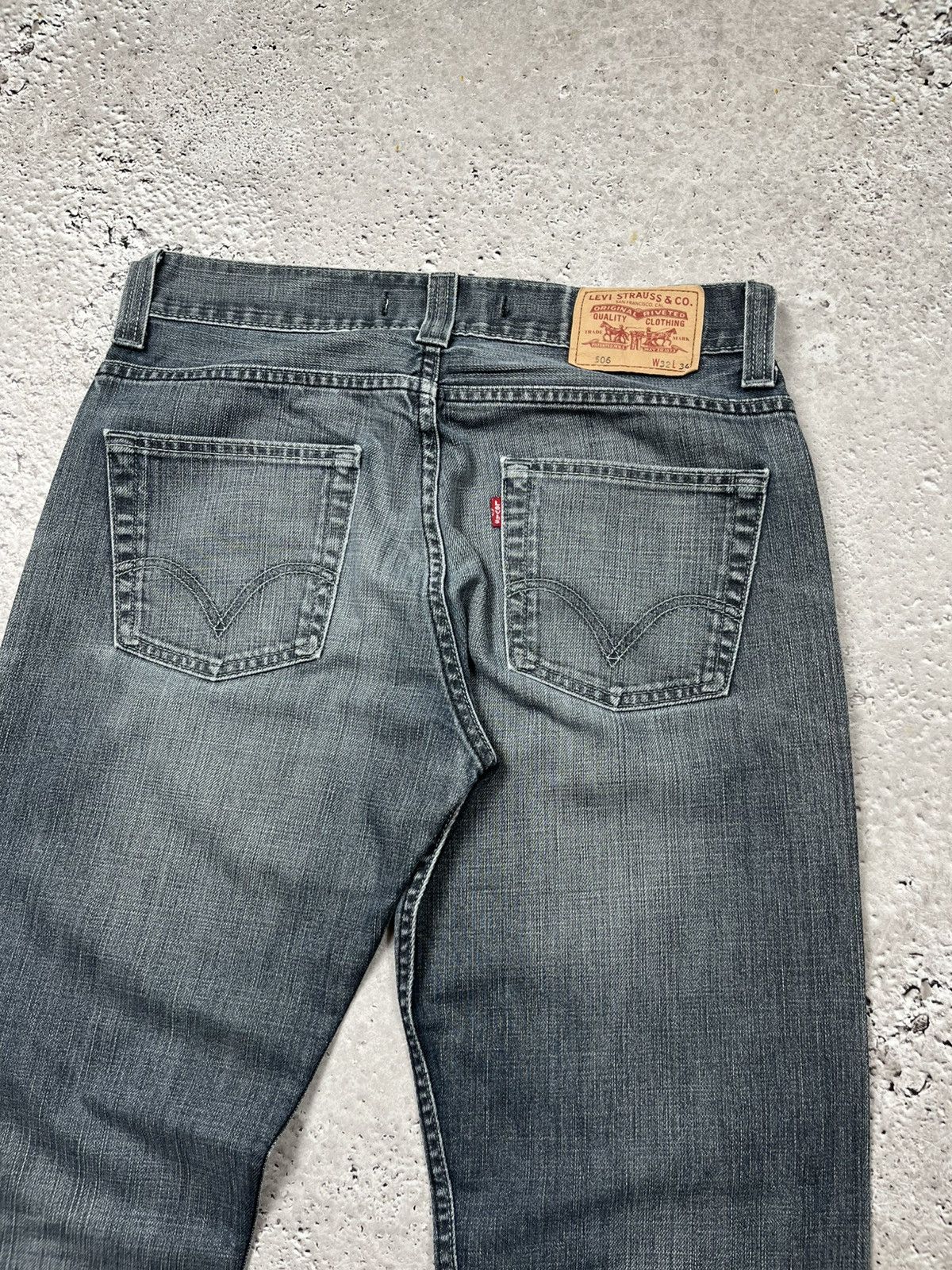 Levi's × Vintage Vintage Levi’s 506 Standard Jeans W32 L34 Made in Poland Size US 32 / EU 48 - 2 Thumbnail