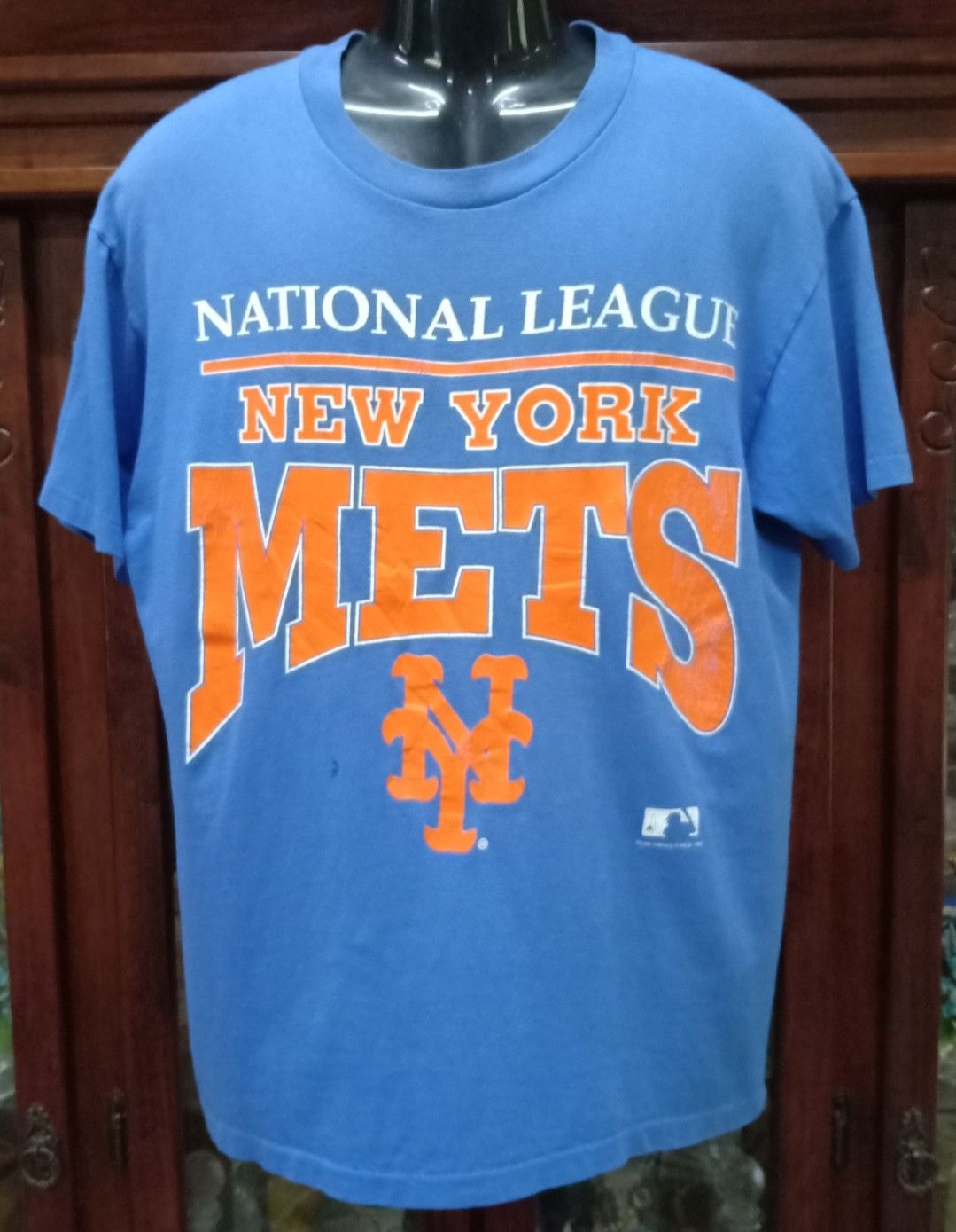 MLB × Vintage Vintage 90s MLB New York Mets T-shirt Size US L / EU 52-54 / 3 - 1 Thumbnail
