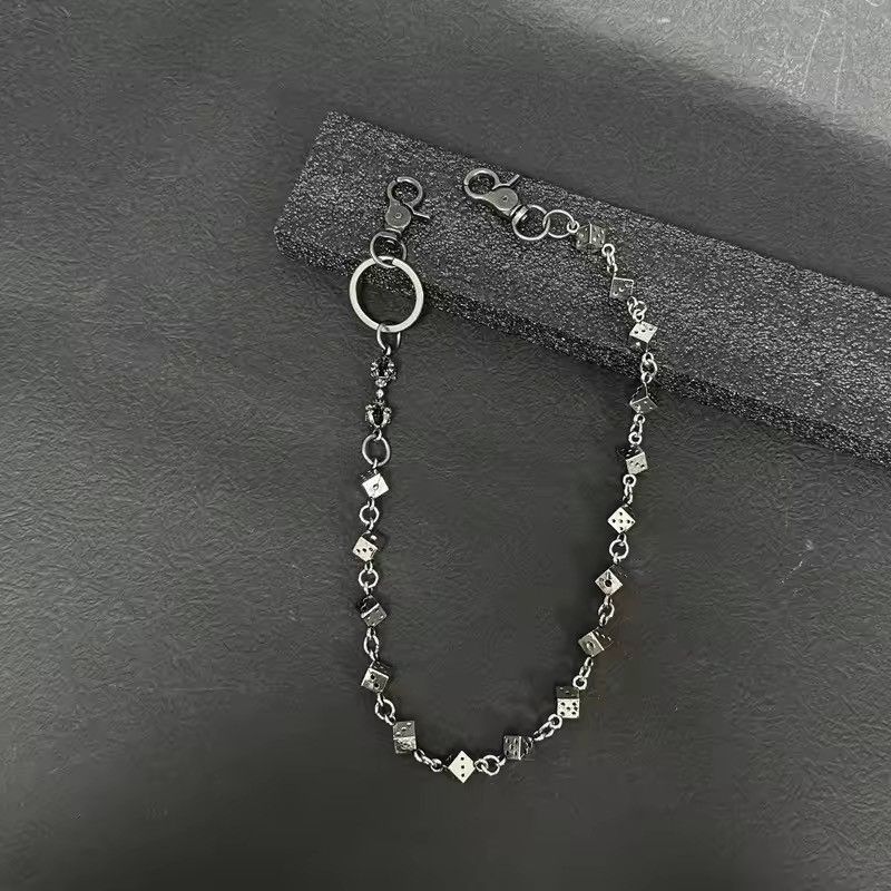 Jewelry Dice Wallet Chain, Pants Chain Size ONE SIZE - 4 Thumbnail