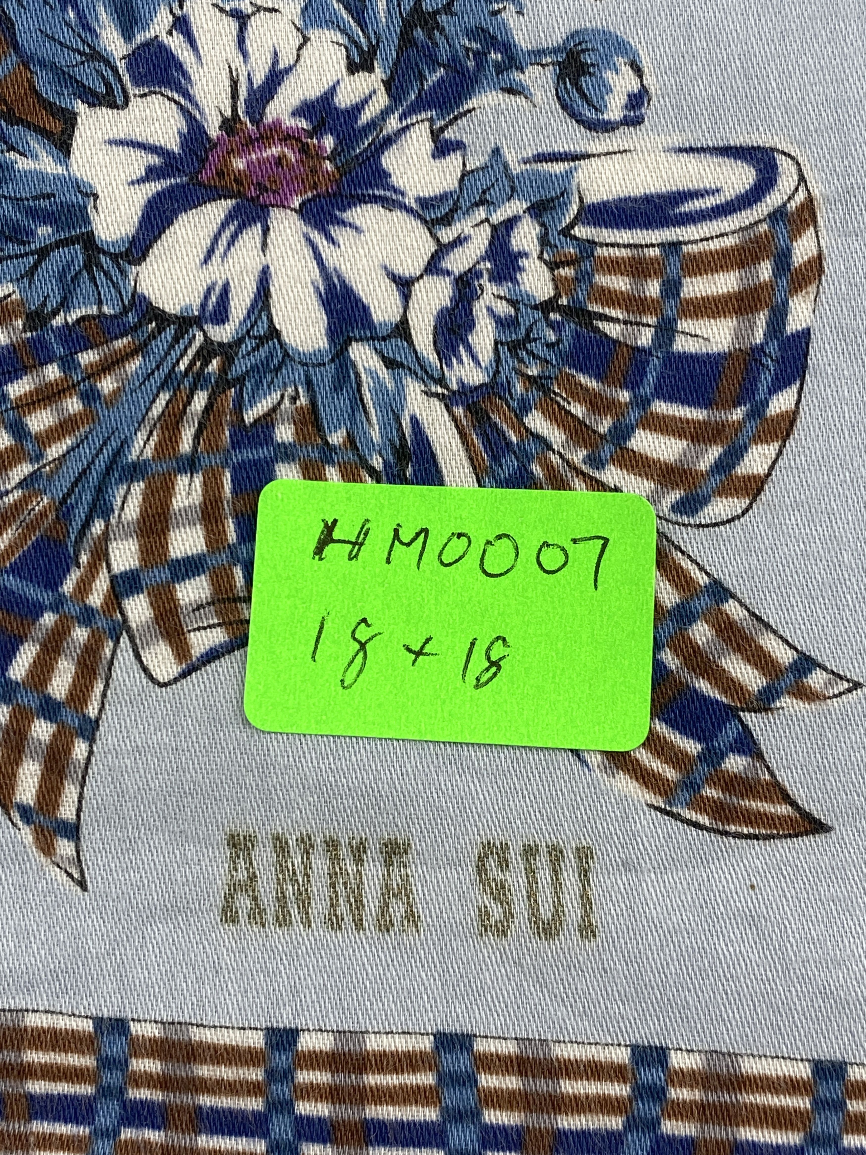Other Vintage Anna Sui Handkerchief Pocket Square Bandana HM0007 Size ONE SIZE - 8 Thumbnail