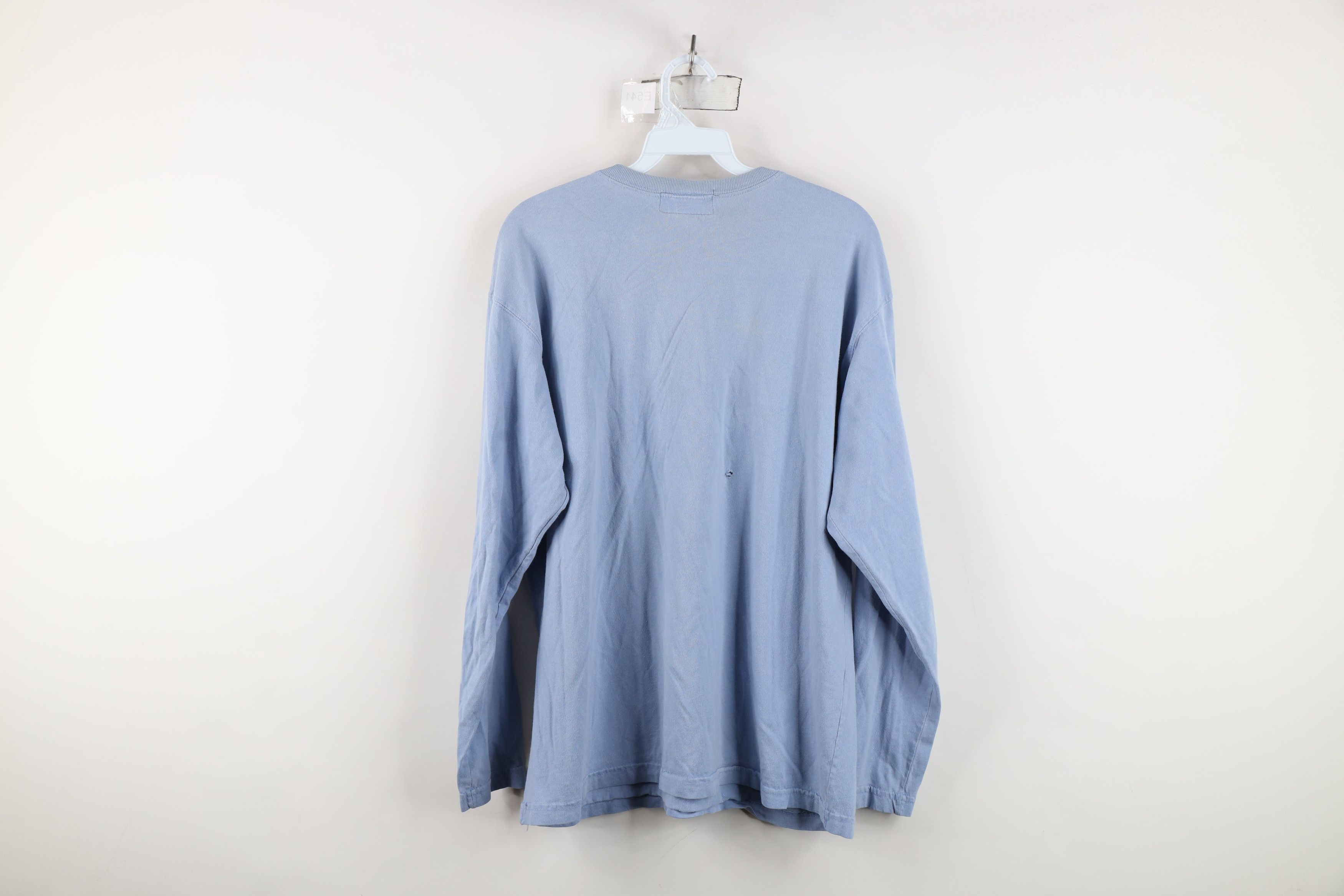 Vintage Vintage 90s Bum Equipment Spell Long Sleeve T-Shirt Blue USA Size US M / EU 48-50 / 2 - 12 Thumbnail