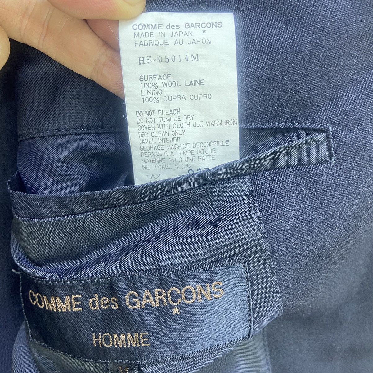 Comme des Garcons Vtg AD 1992 Comme des Garçons Junya Watanabe Blazer Coat Size US M / EU 48-50 / 2 - 8 Thumbnail