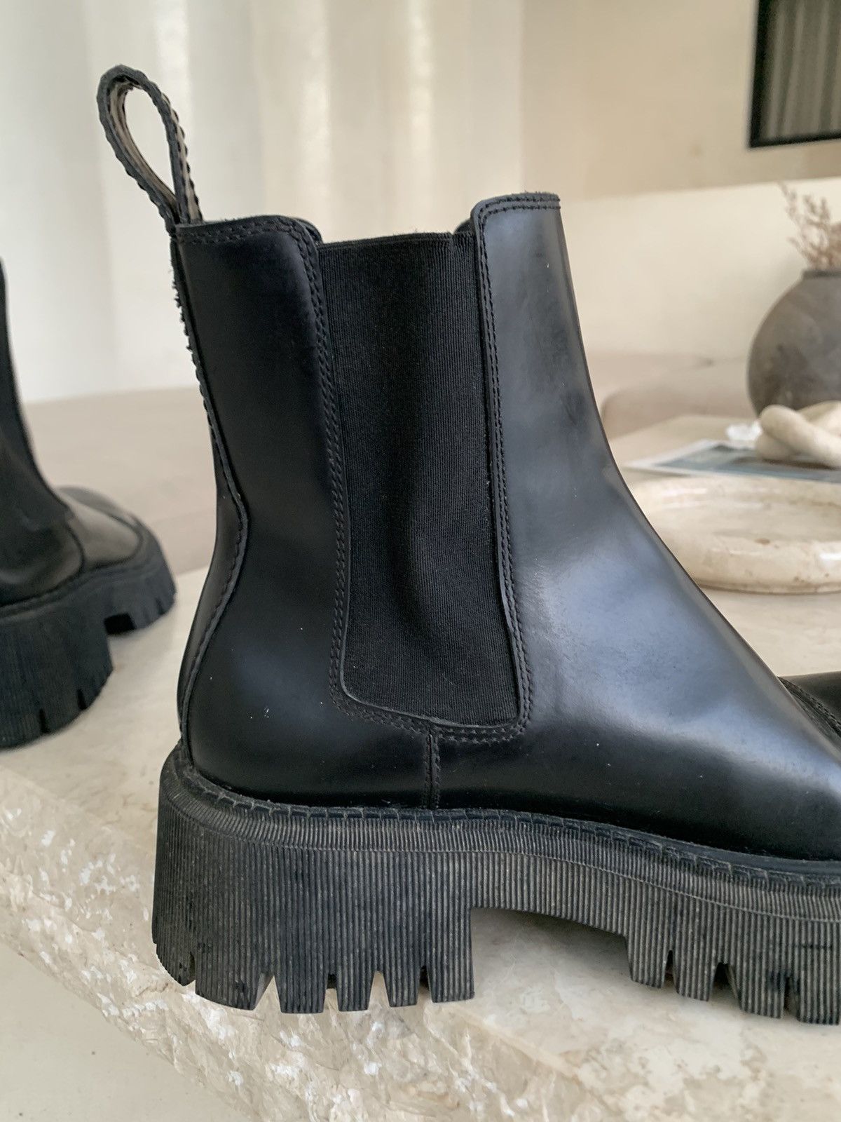 Balenciaga Balenciaga Tractor 20mm Boots Size US 7 / EU 40 - 10 Thumbnail