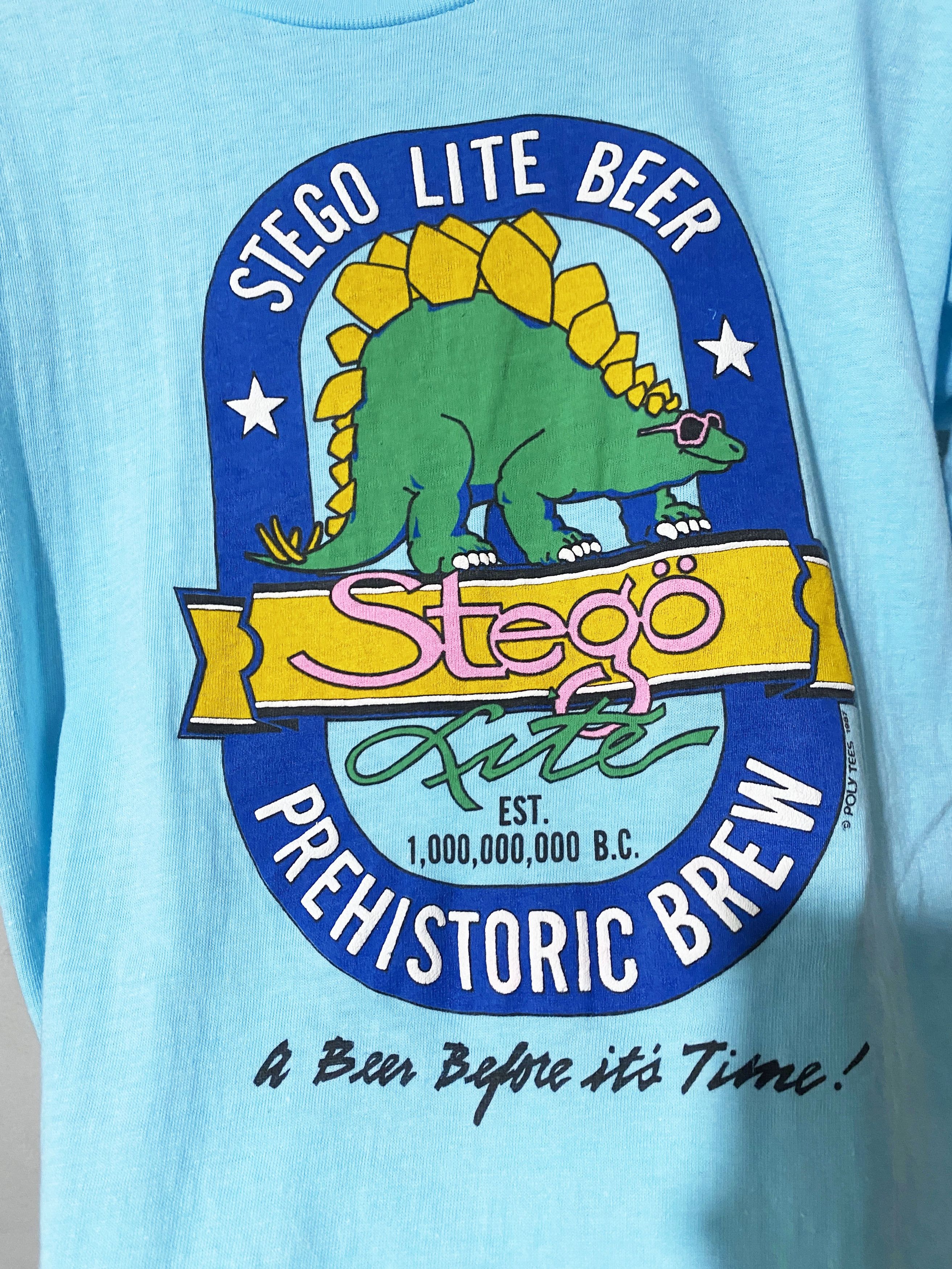 Vintage Vintage 80s Stegosaurus Shirt Size US M / EU 48-50 / 2 - 2 Thumbnail