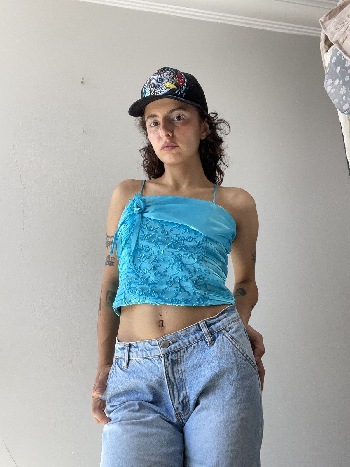 Vintage Y2k top Size XS / US 0-2 / IT 36-38 - 1 Thumbnail