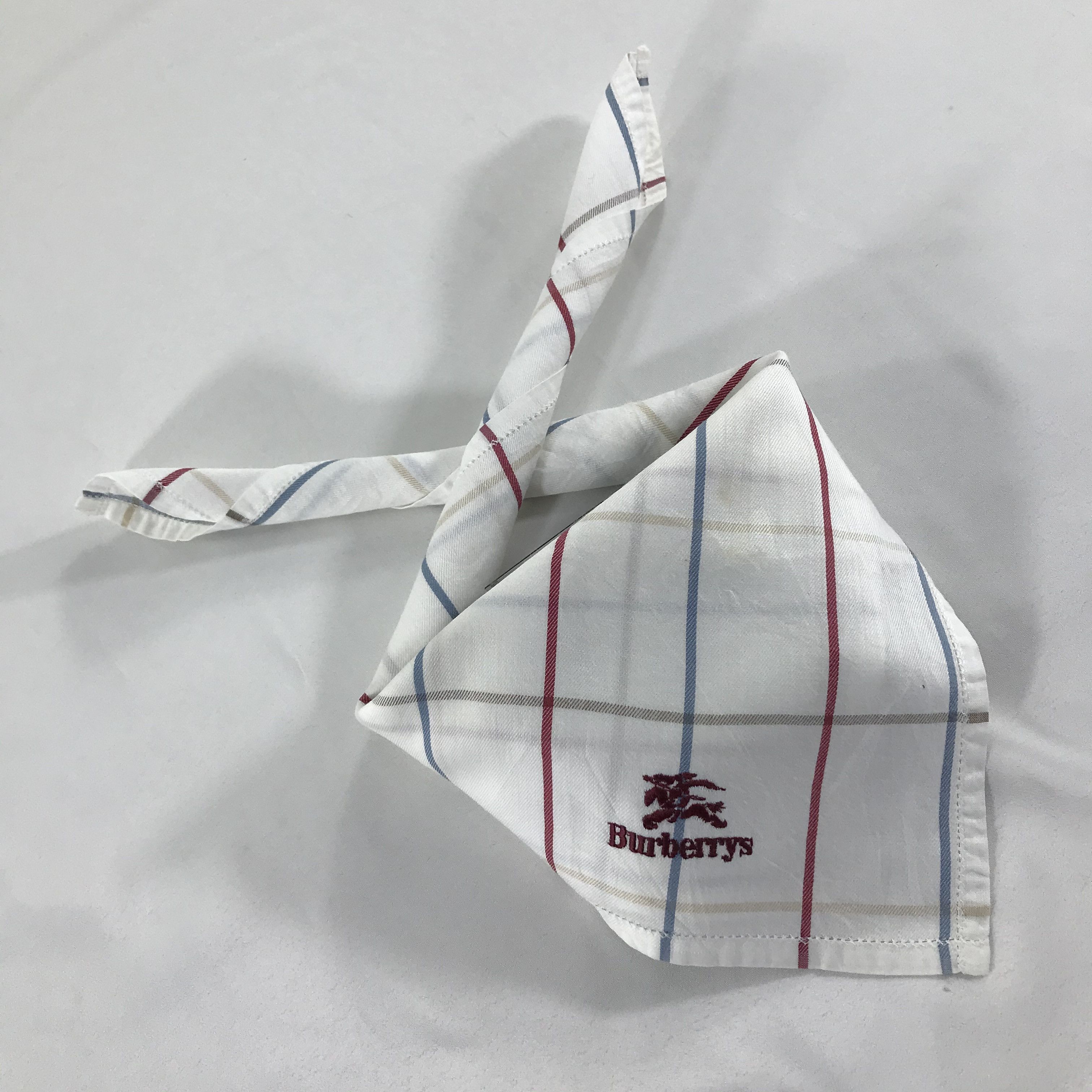 Burberry × Vintage Burberry Handkerchief / Neckerchief / Bandana Size ONE SIZE - 2 Thumbnail