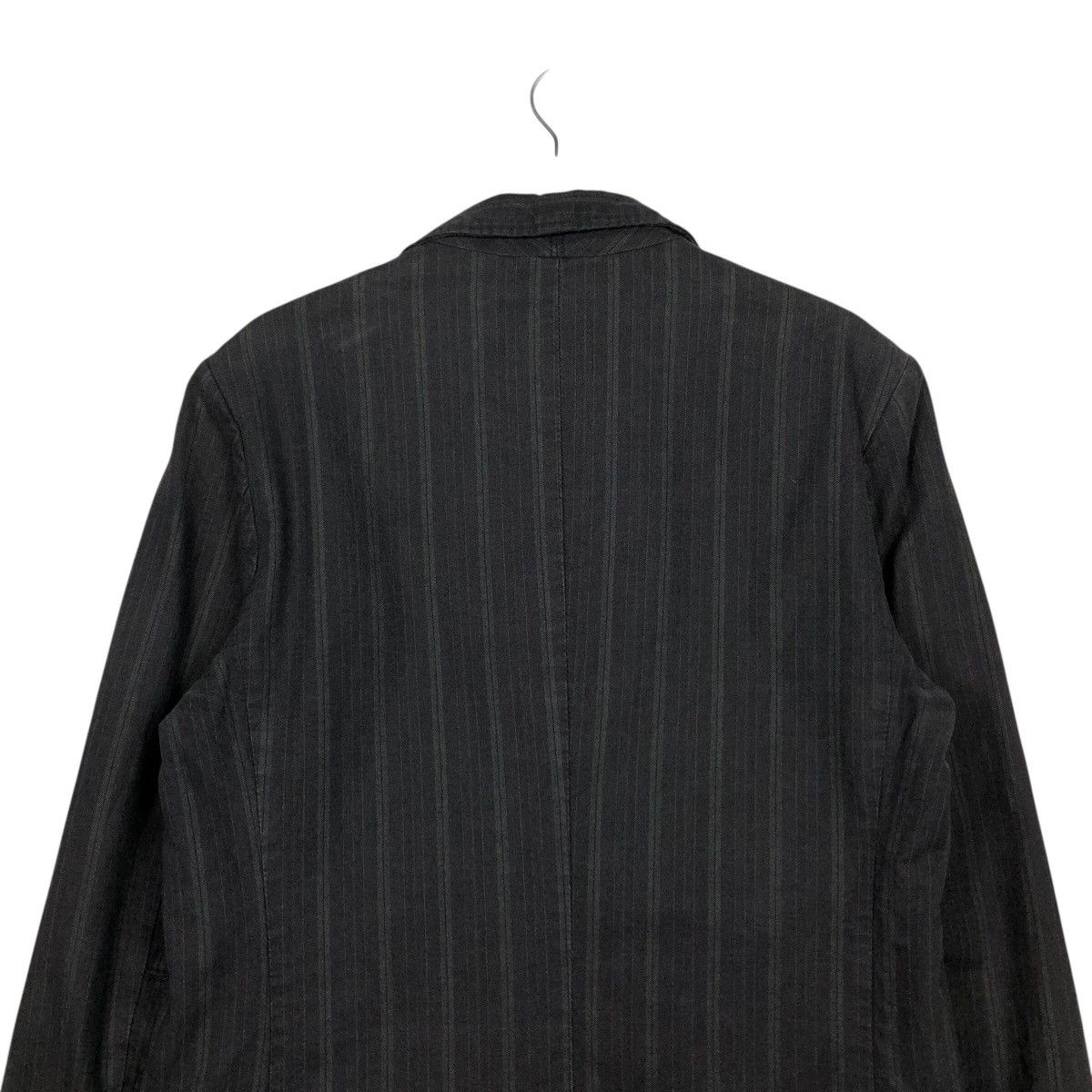 Diesel DIESEL Pinstripe Blazer L — Workwear Tailored Cotton Jacket Size US L / EU 52-54 / 3 - 10 Thumbnail