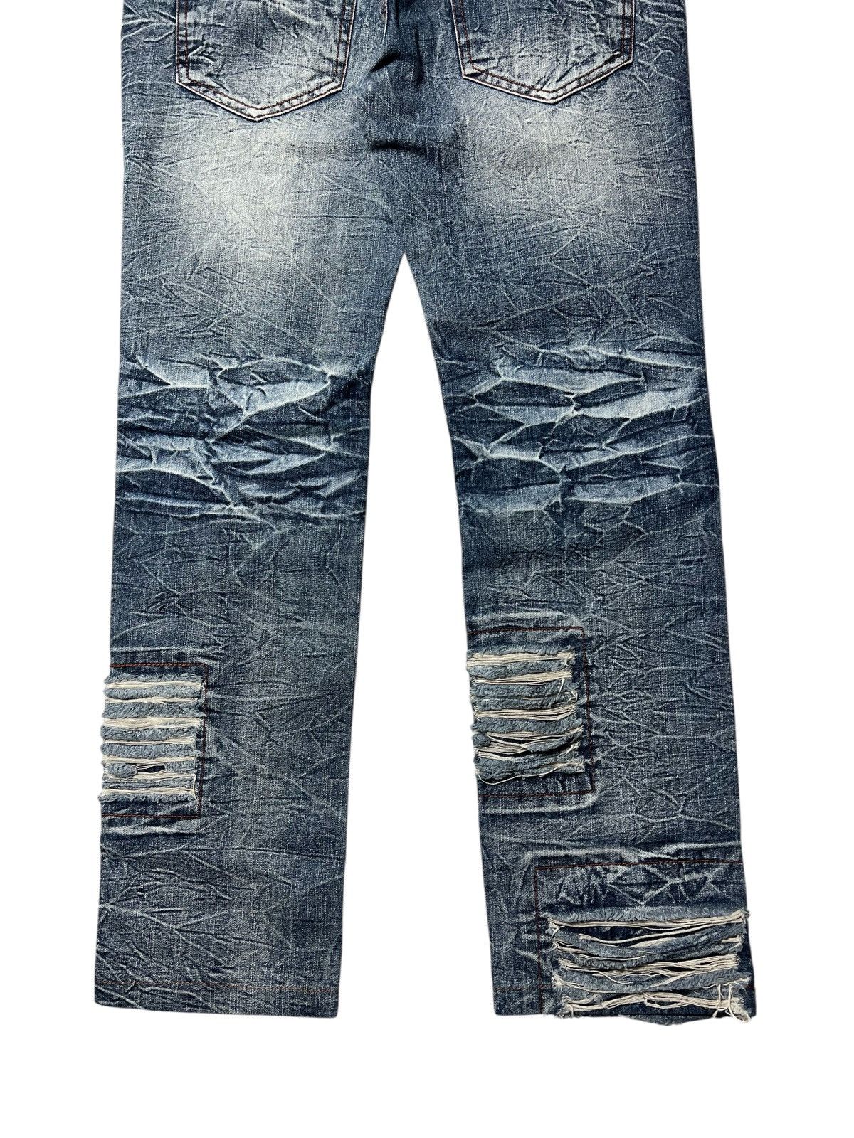 Japanese Brand Vintage Lowbox Y2k Undercover Style Distressed Pants Size US 30 / EU 46 - 8 Thumbnail