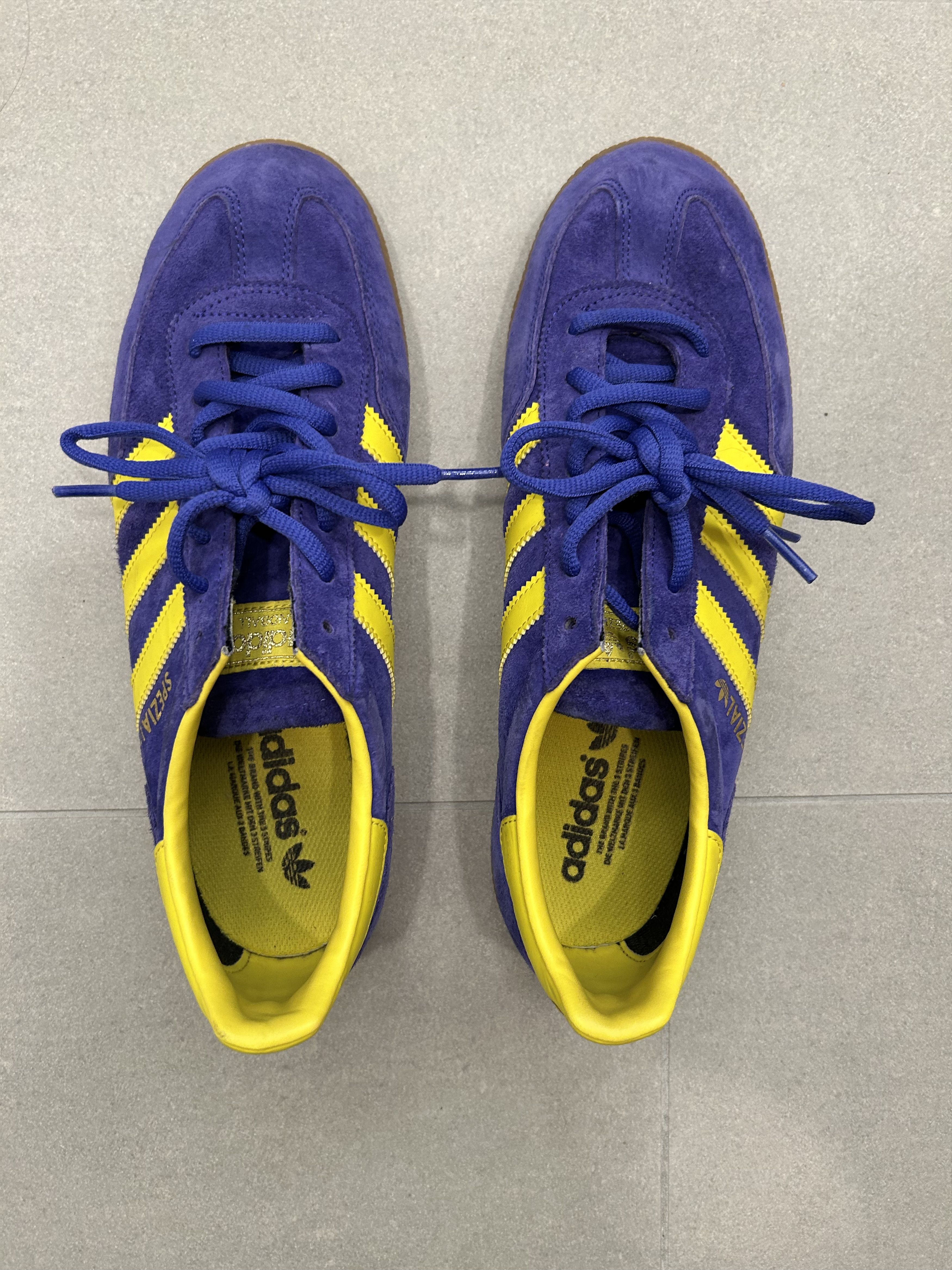 Adidas Adidas Spezial - Unique Purple and Yellow colorway Size US 9.5 / EU 42-43 - 1 Thumbnail