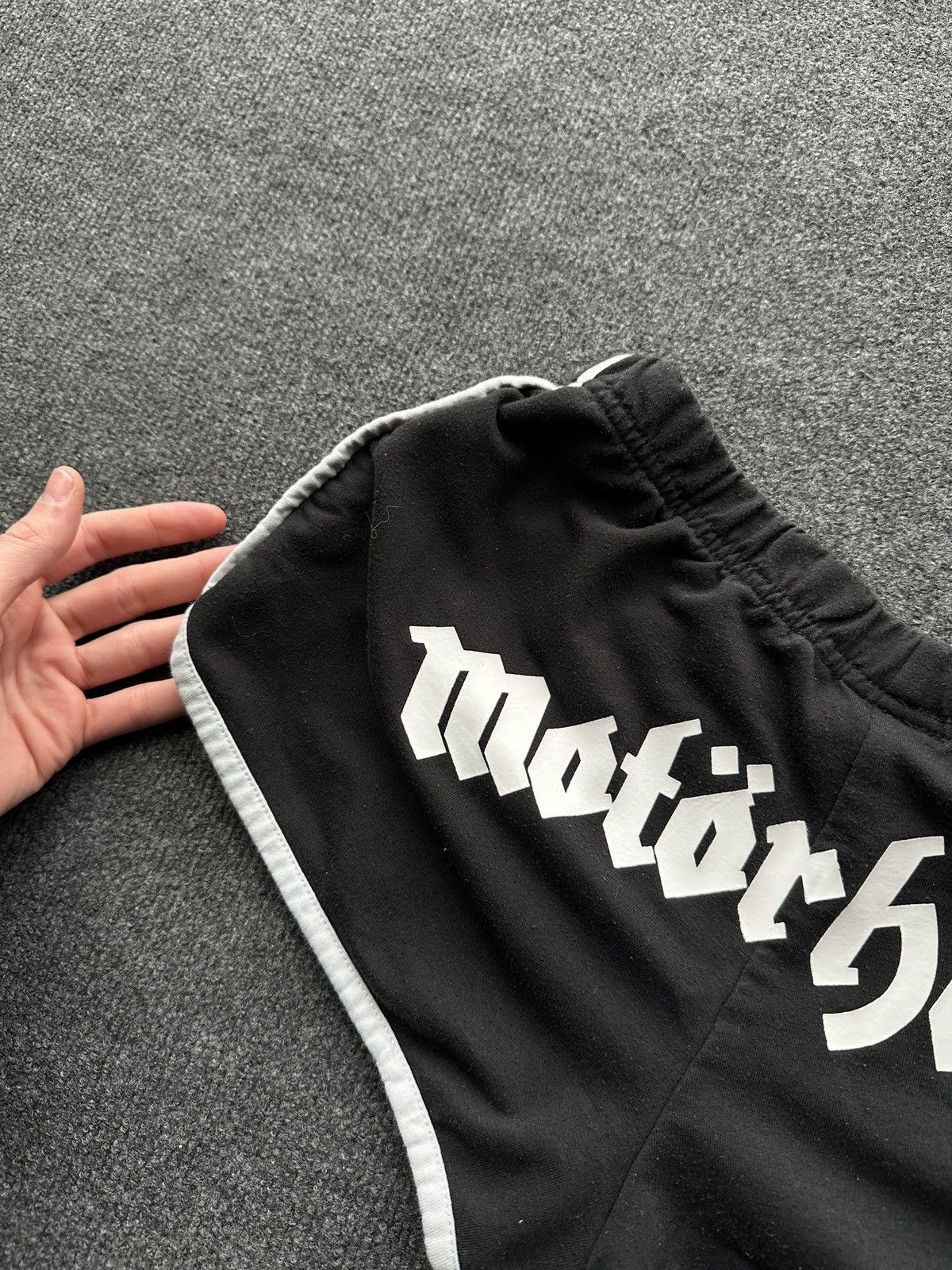 Other 🚨 MOTORHEAD BIG LOGO WOMEN SHORTS BLACK BAND ROCK METAL Size 25" / US 0 / IT 36 - 3 Thumbnail