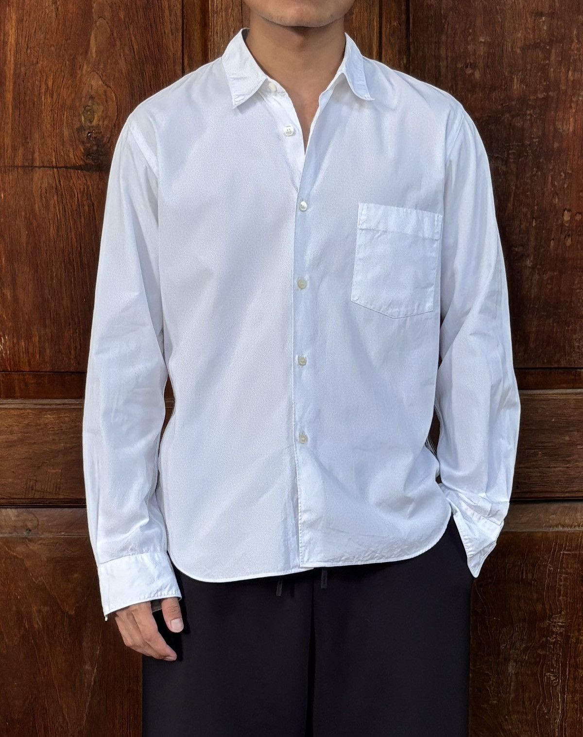 Comme des Garcons Homme Buckle Belt Shirt Size US S / EU 44-46 / 1 - 10 Thumbnail