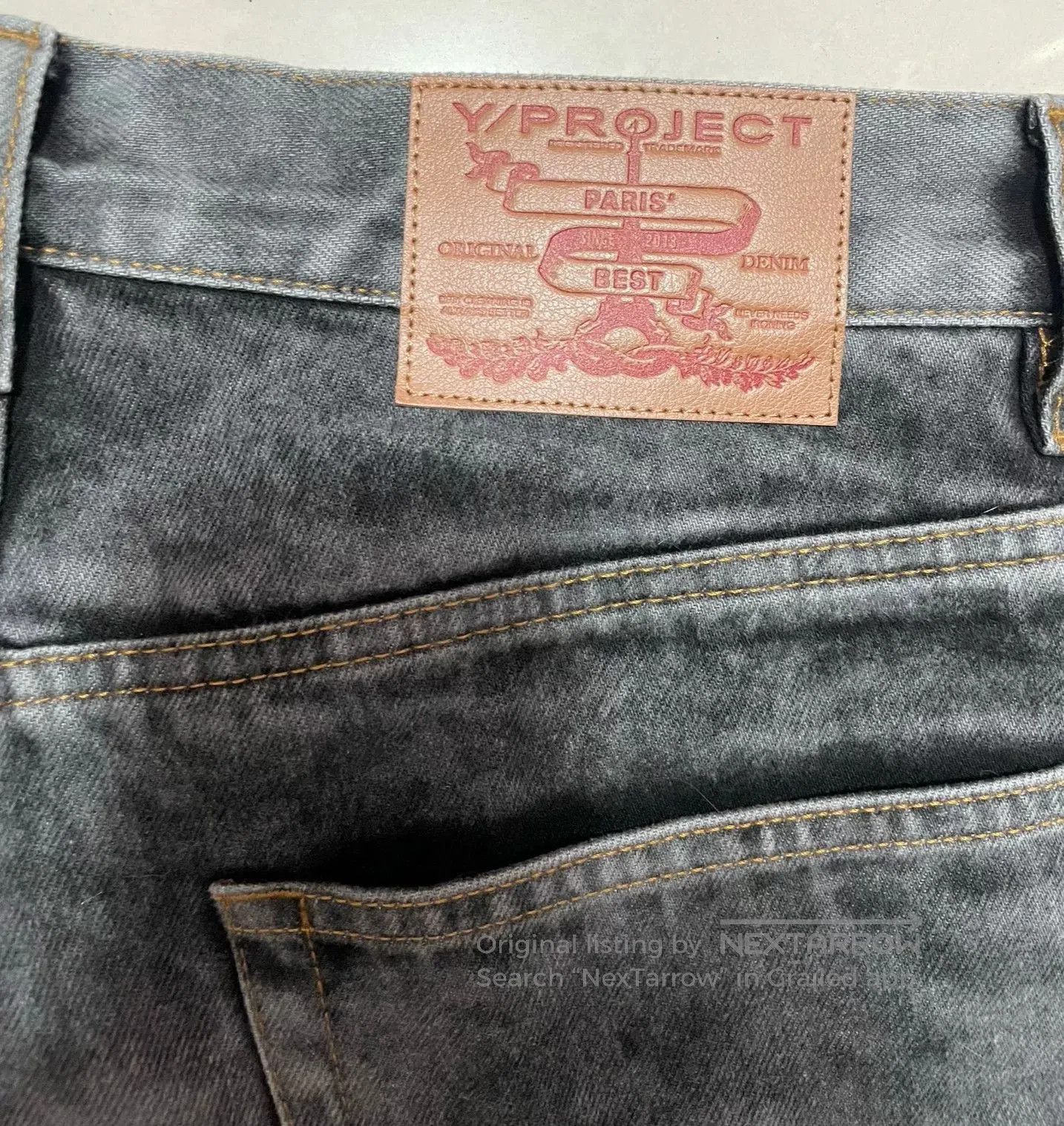 Y/Project y/project cowboy jeans with removable leg pieces. Size US 30 / EU 46 - 4 Thumbnail