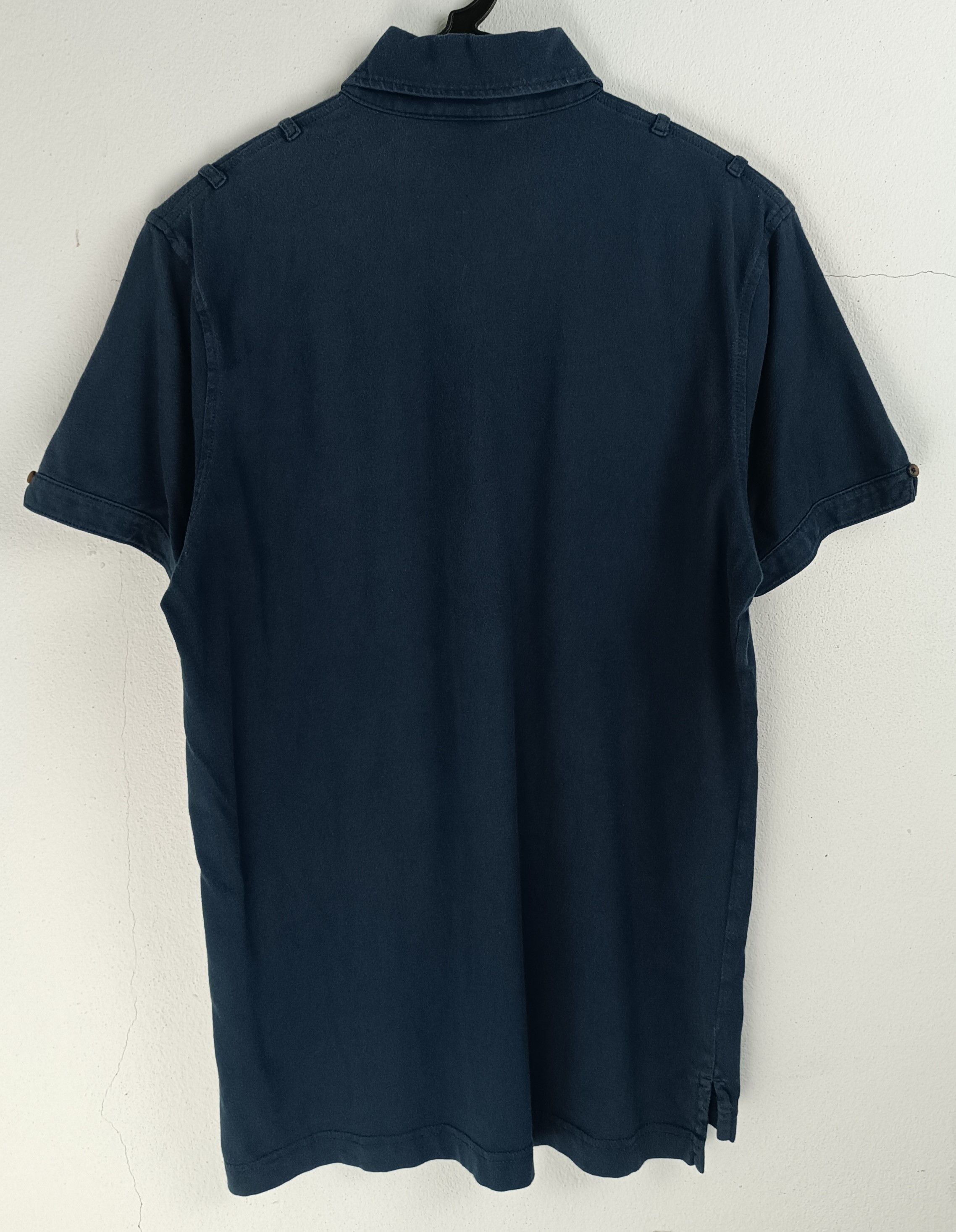 Michael Bastian VINTAGE MICHAEL BASTIAN X UNIQLO MENS FADED COLLAR TEE Size US M / EU 48-50 / 2 - 4 Thumbnail