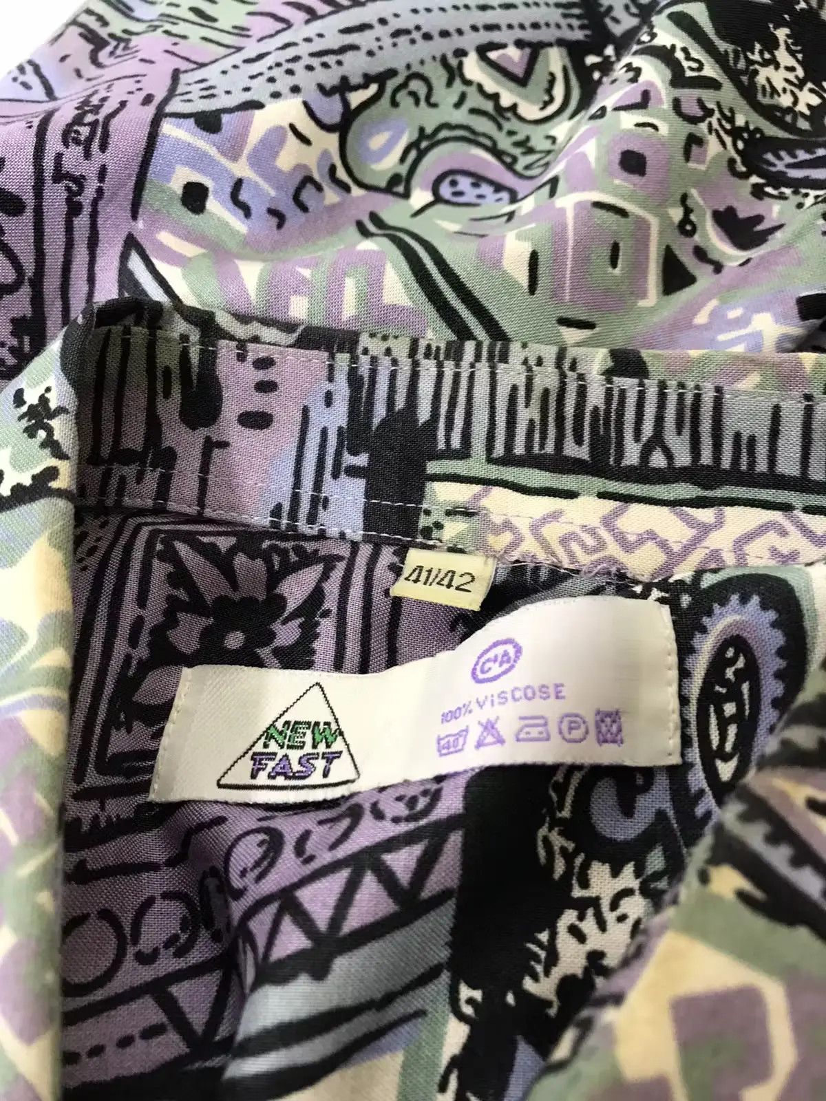 Vintage Vintage Crazy hawaiian shirt 80’s Size US M / EU 48-50 / 2 - 3 Thumbnail