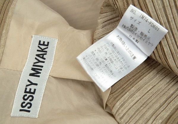 Issey Miyake issey miyake Pleated striped coat Size L / US 10 / IT 46 - 7 Thumbnail
