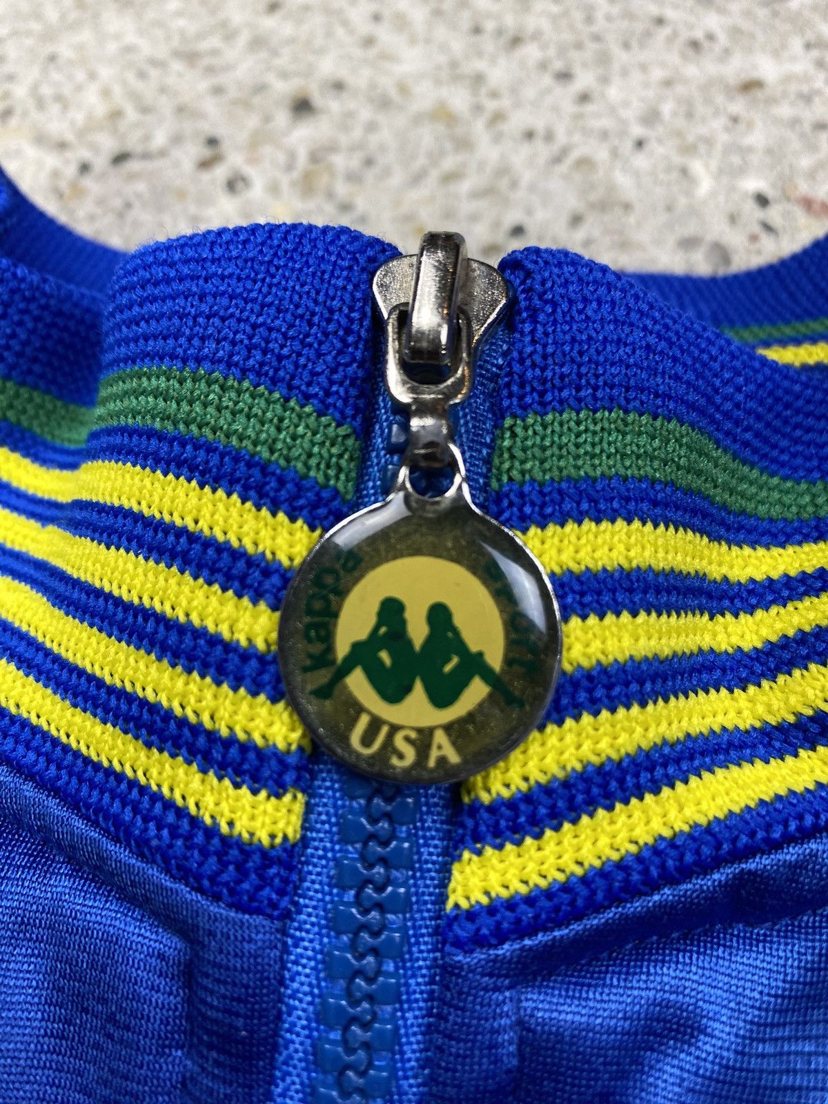 Kappa Kappa vintage trackjacket usa brasil sweatshirt sos Size US M / EU 48-50 / 2 - 2 Thumbnail