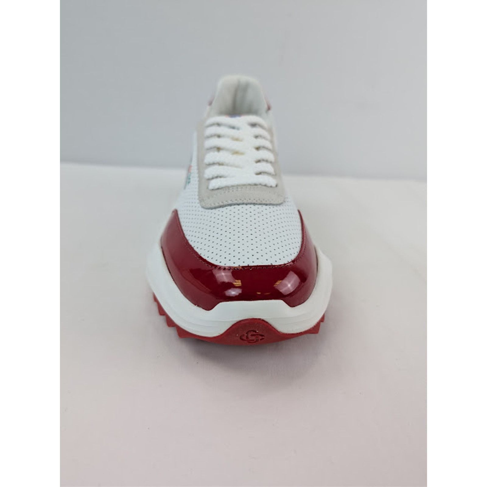 Casablanca o1rshd1 Leather Atlantis Sneaker in White / Red Size US 8.5 / EU 41-42 - 15 Thumbnail