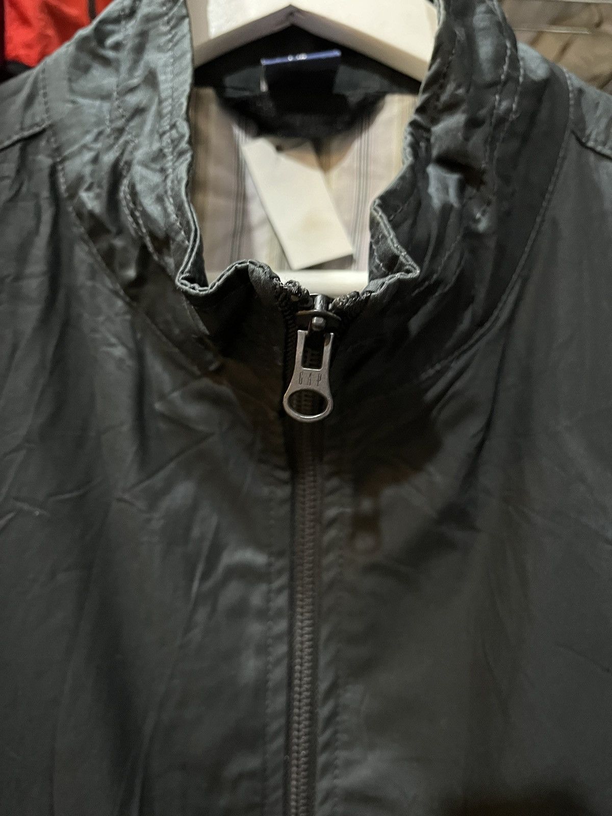 Gap × Vintage Gap Swing Top Jacket All Black 00s Size US L / EU 52-54 / 3 - 3 Thumbnail
