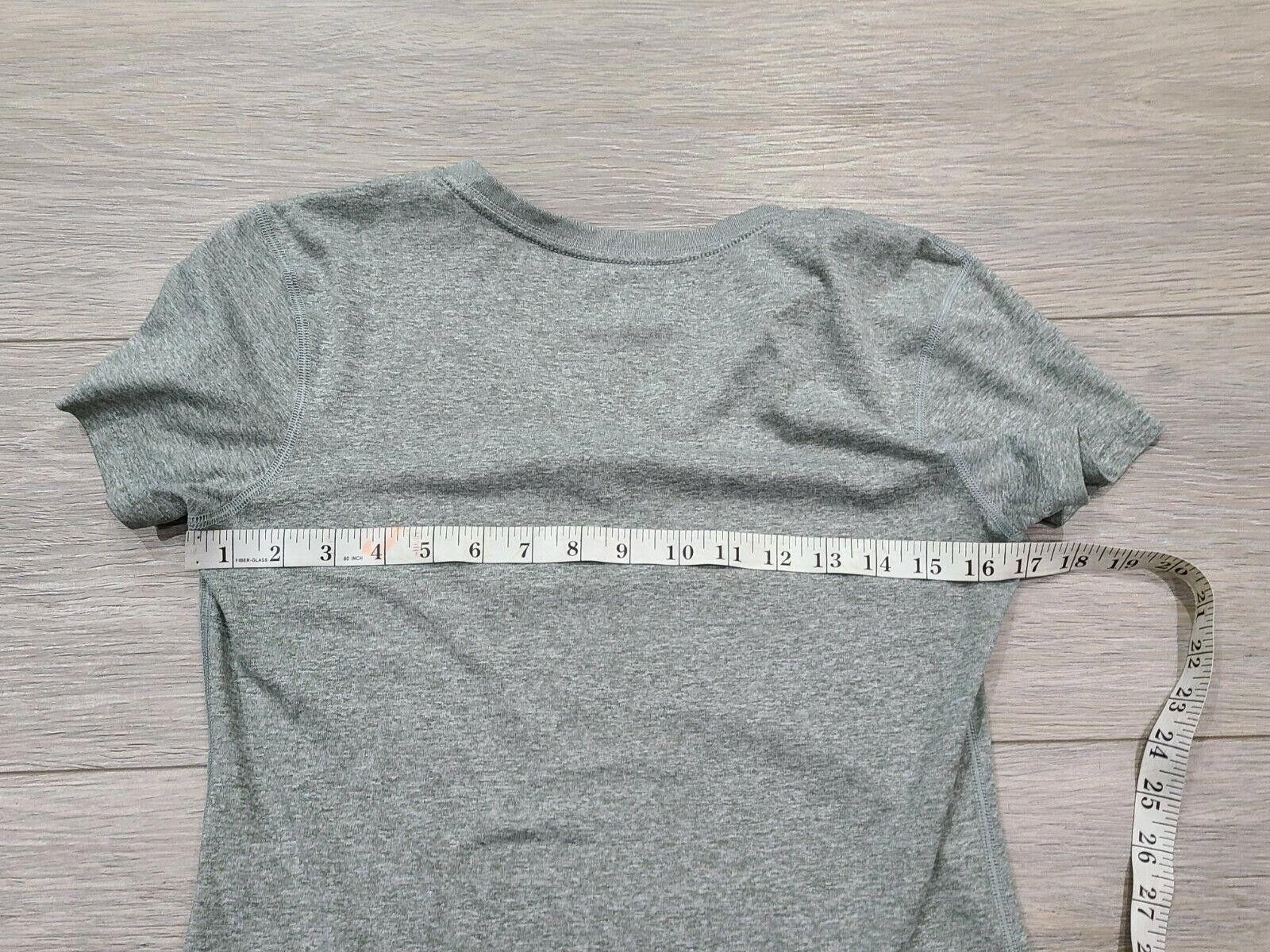 Nike Nike Dri Fit V Neck Shirt Small Grey stretch Size S / US 4 / IT 40 - 4 Thumbnail