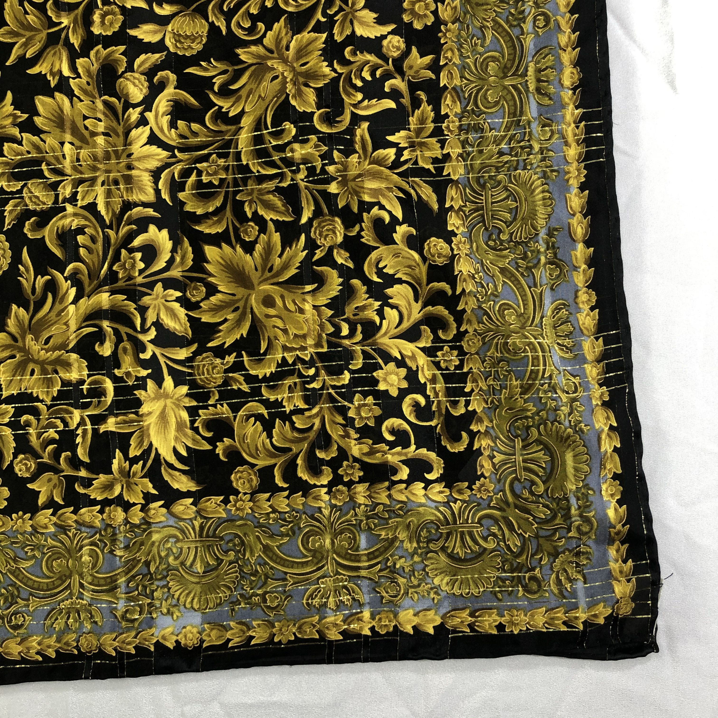 Vintage Vintage Silk Scarf Size ONE SIZE - 4 Thumbnail