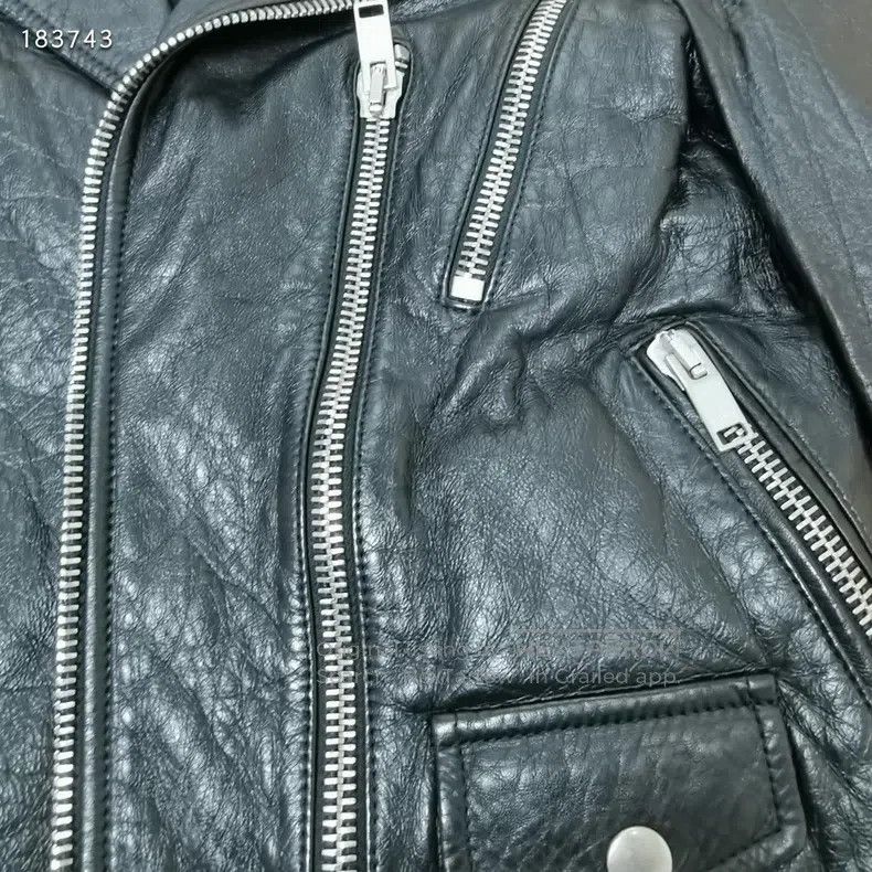 Saint Laurent Paris Saint Laurent Paris Blood Tooth Leather Jacket Blazer Size XS / US 0-2 / IT 36-38 - 5 Thumbnail
